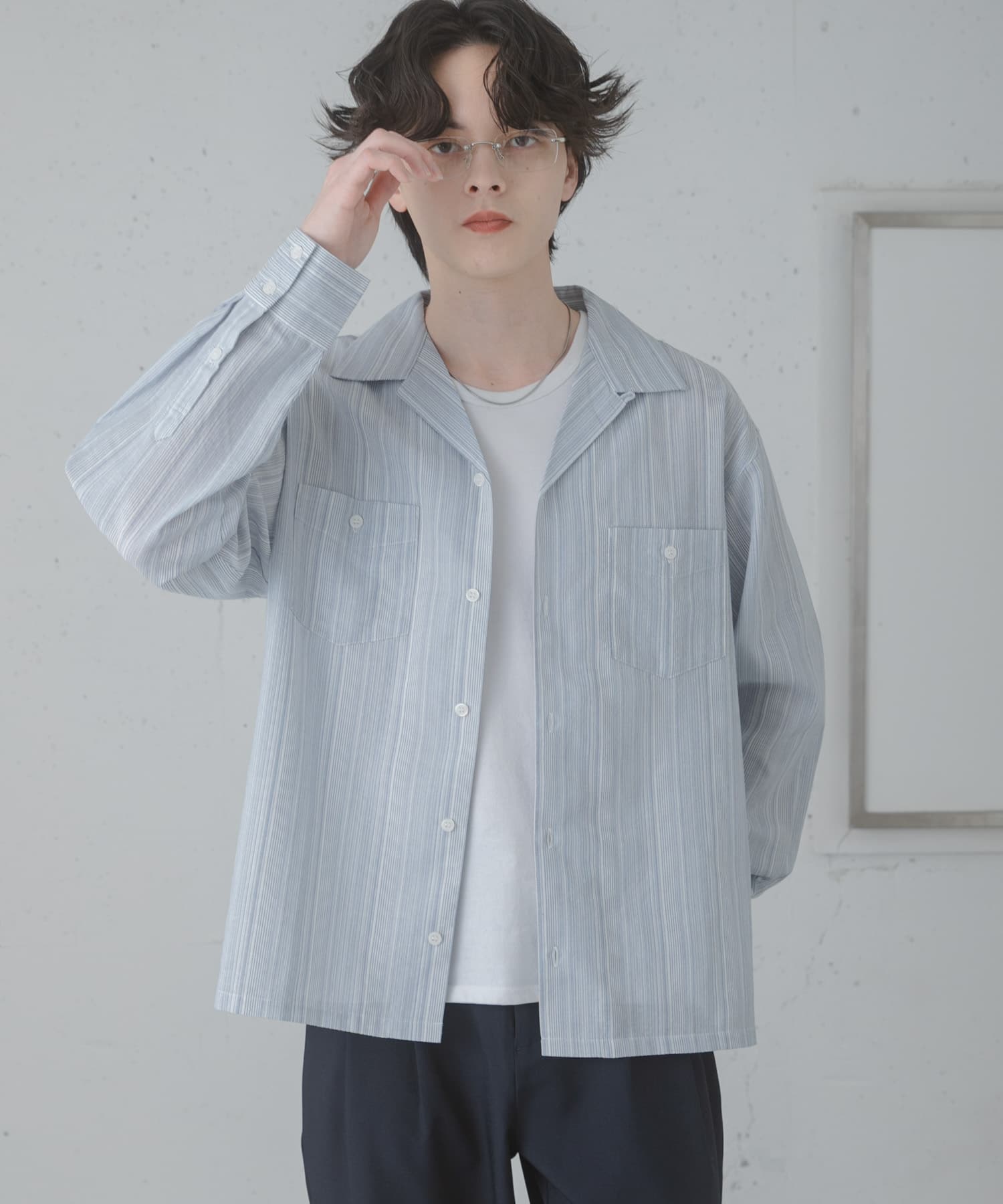 身長：173cm サイズ：L