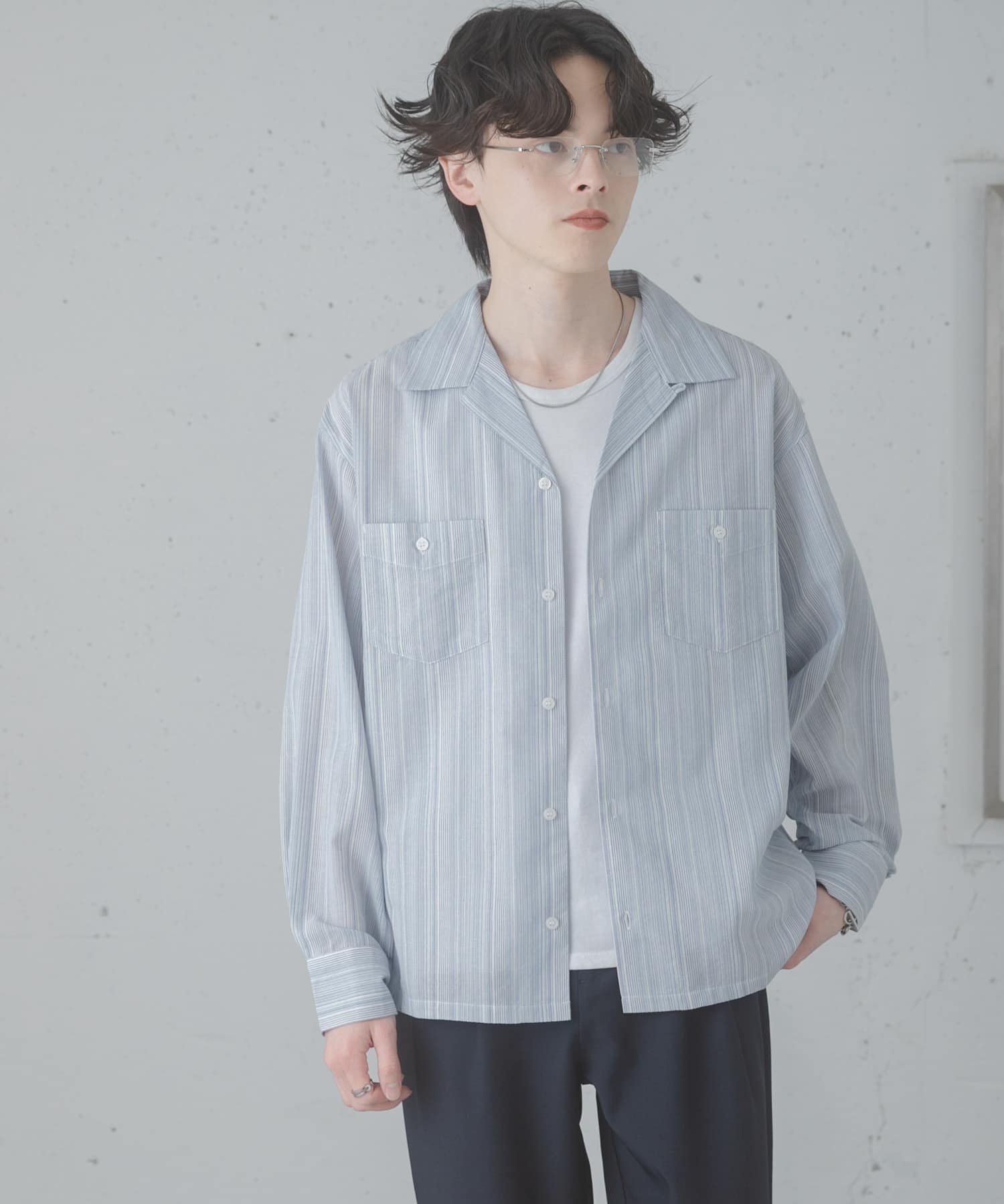 身長：173cm サイズ：L