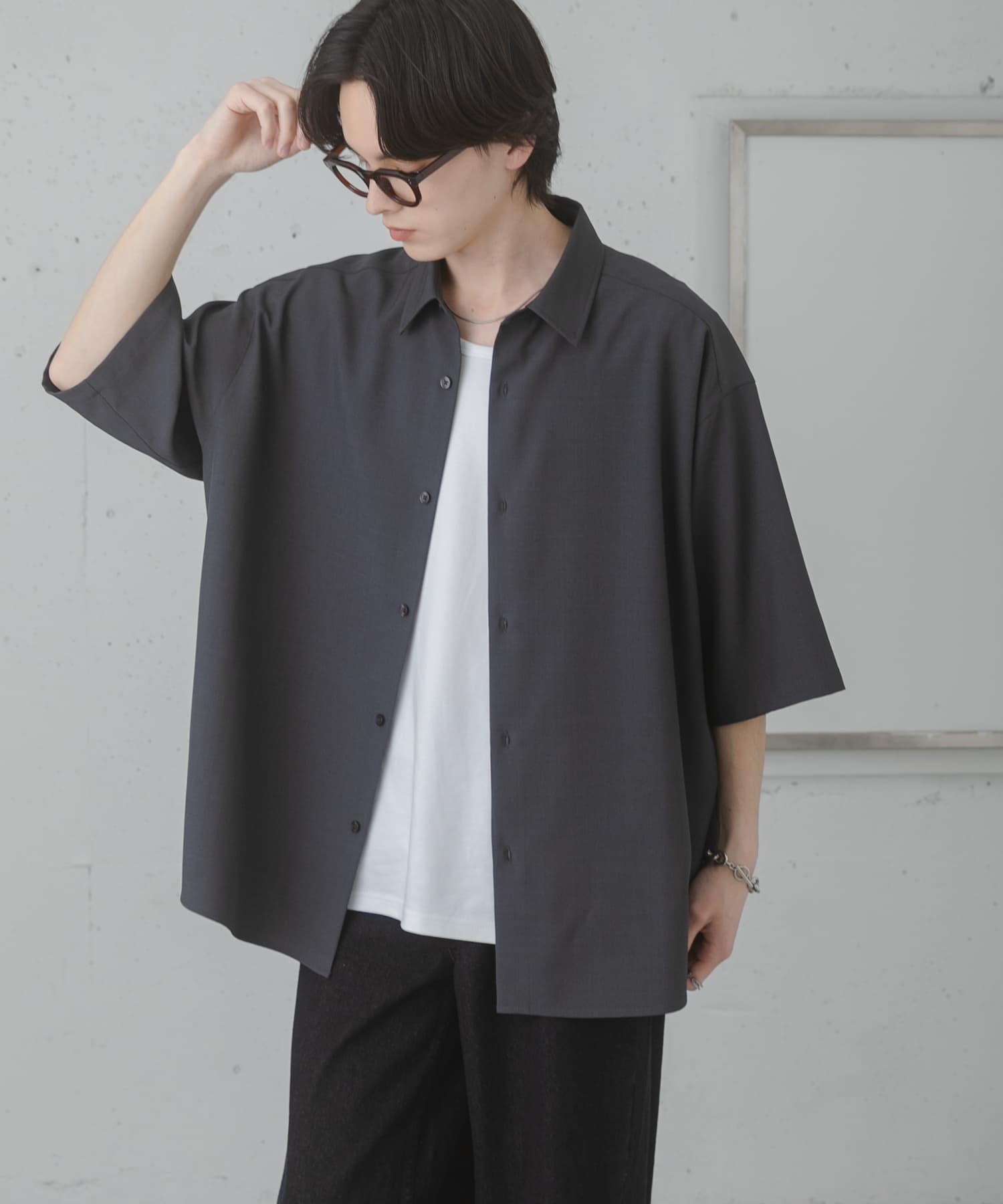 エクストラルーズショートスリーブシャツ