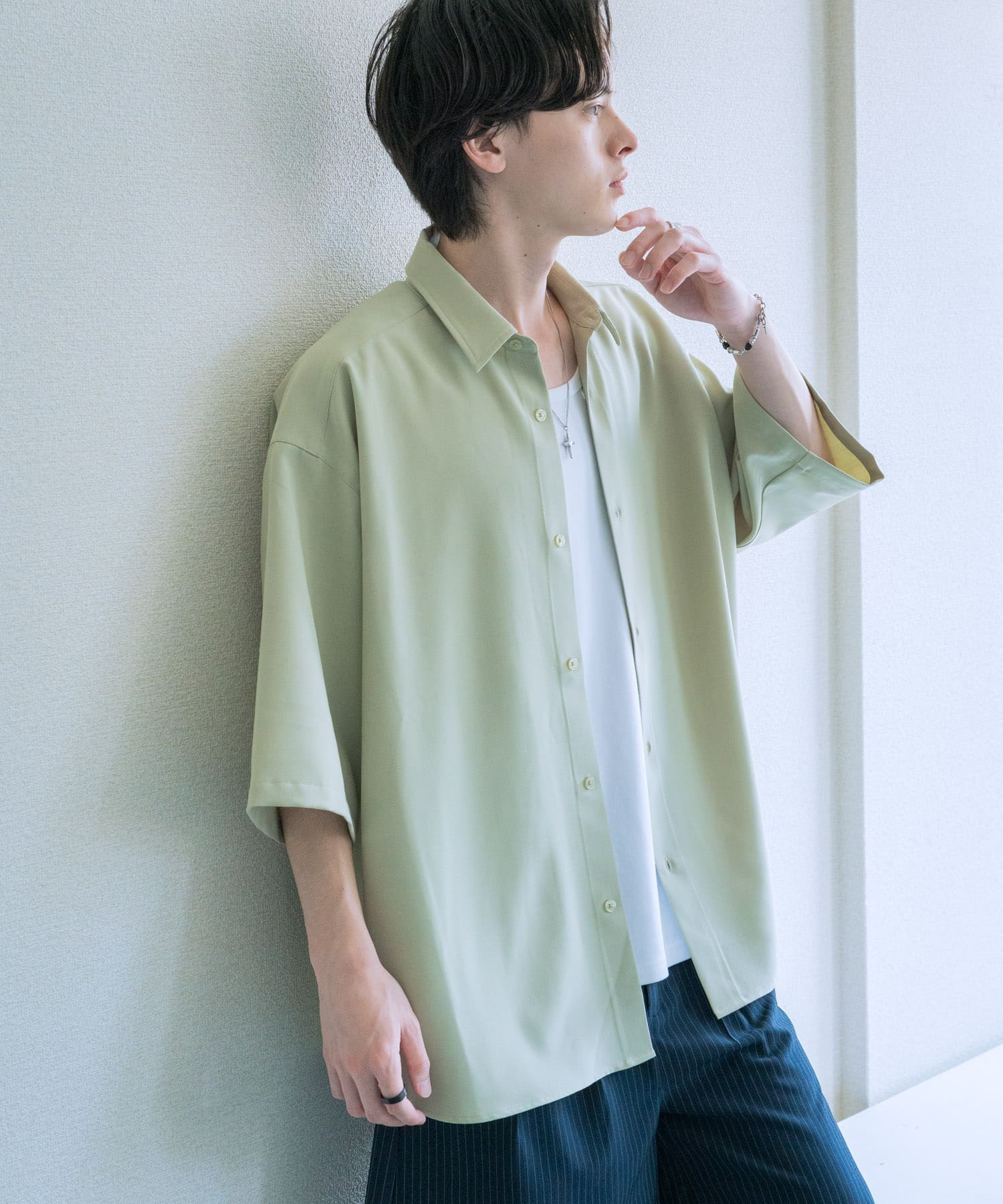 身長：173cm サイズ：L