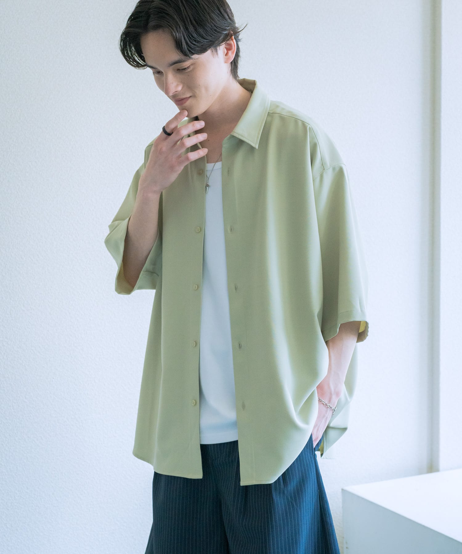 身長：173cm サイズ：L
