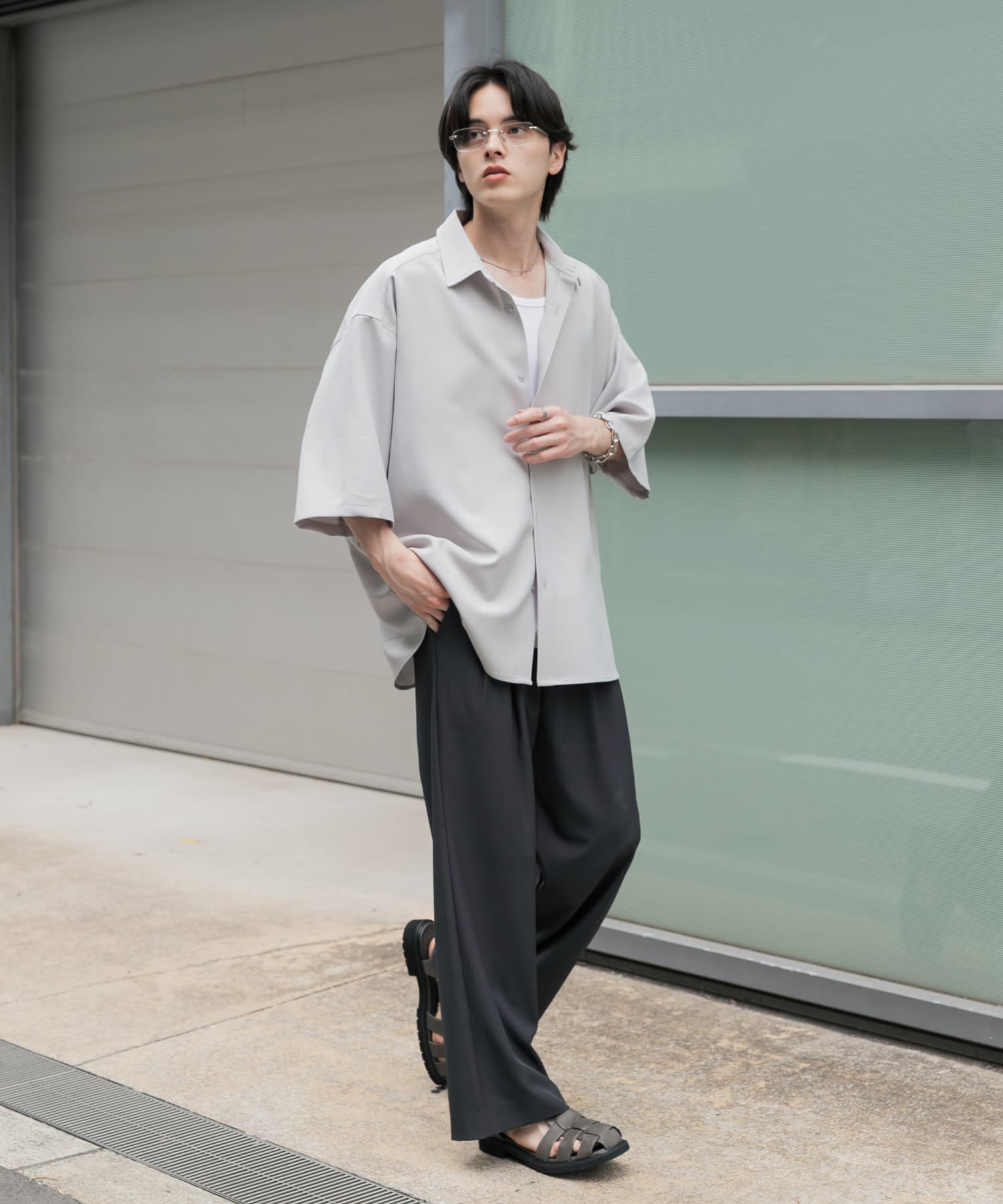 身長：173cm サイズ：L