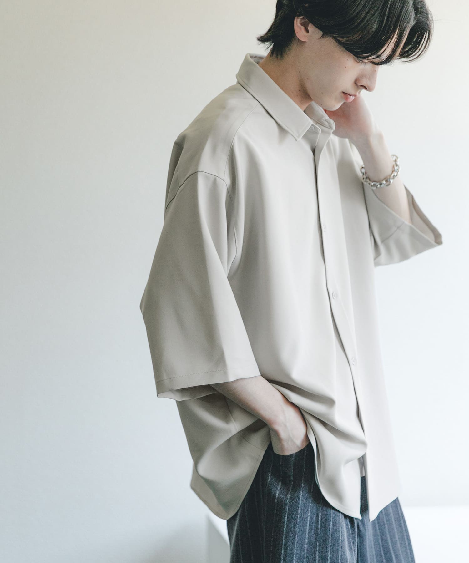 身長：173cm サイズ：L