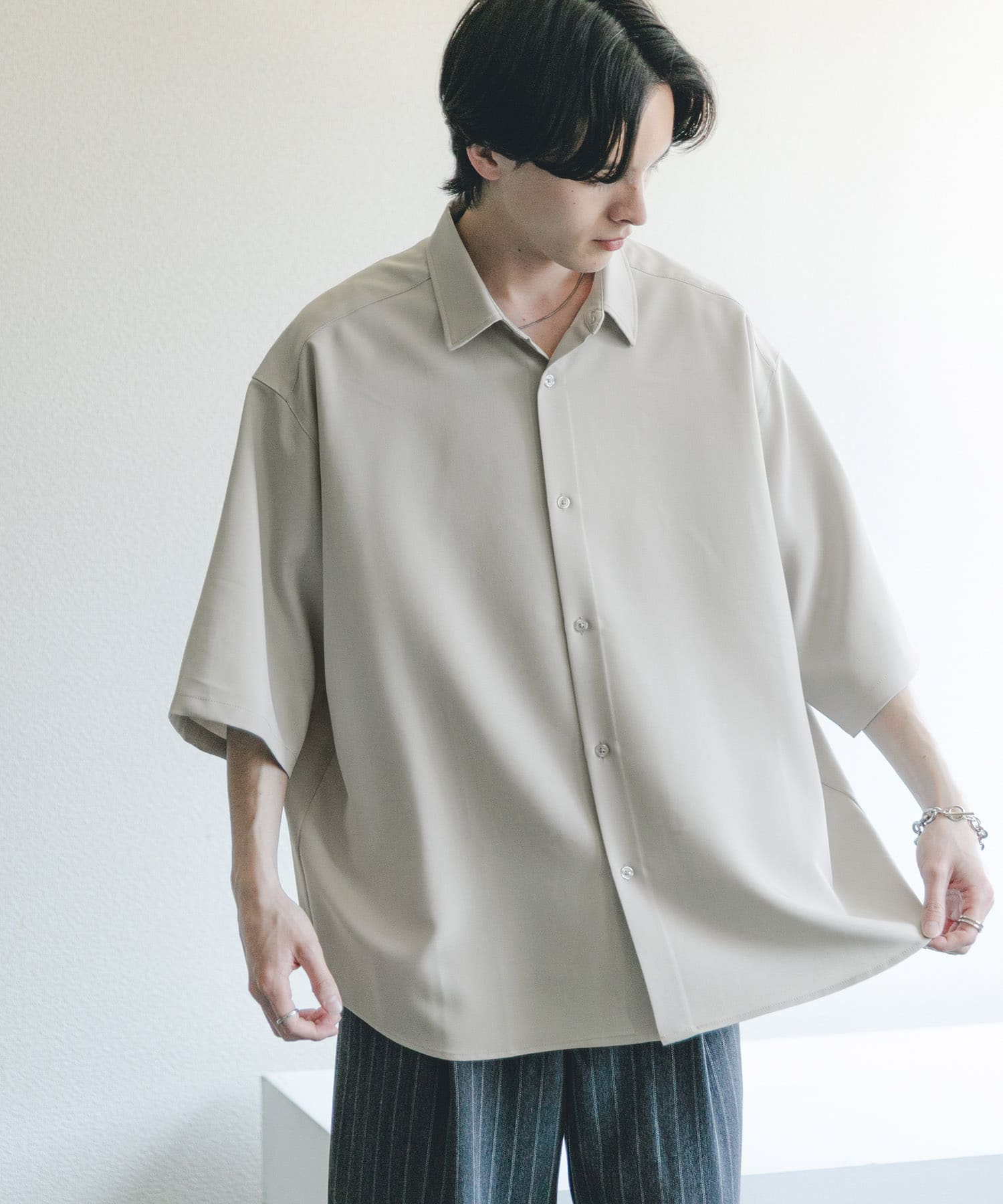 身長：173cm サイズ：L