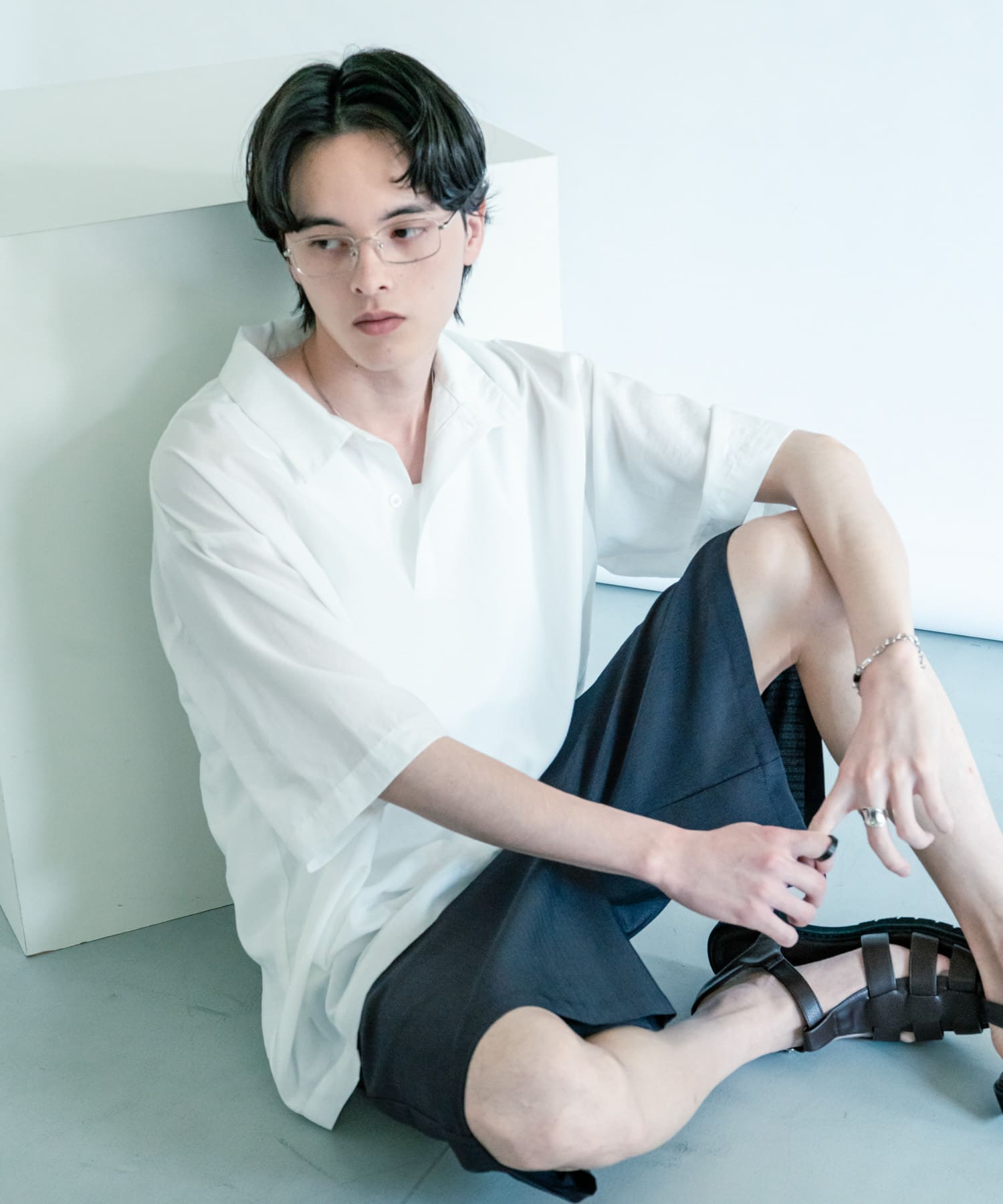身長：173cm サイズ：L