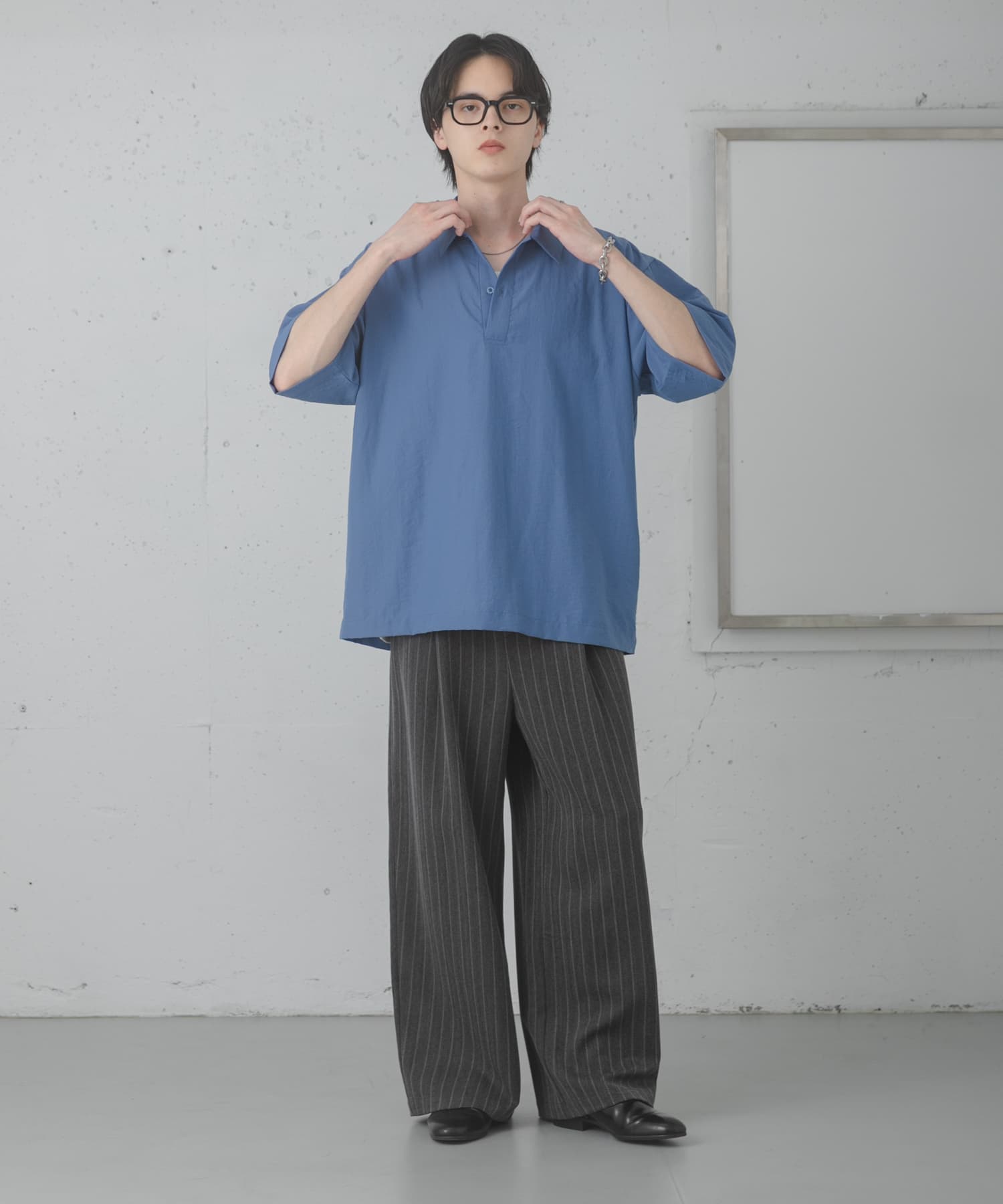 身長：173cm サイズ：L