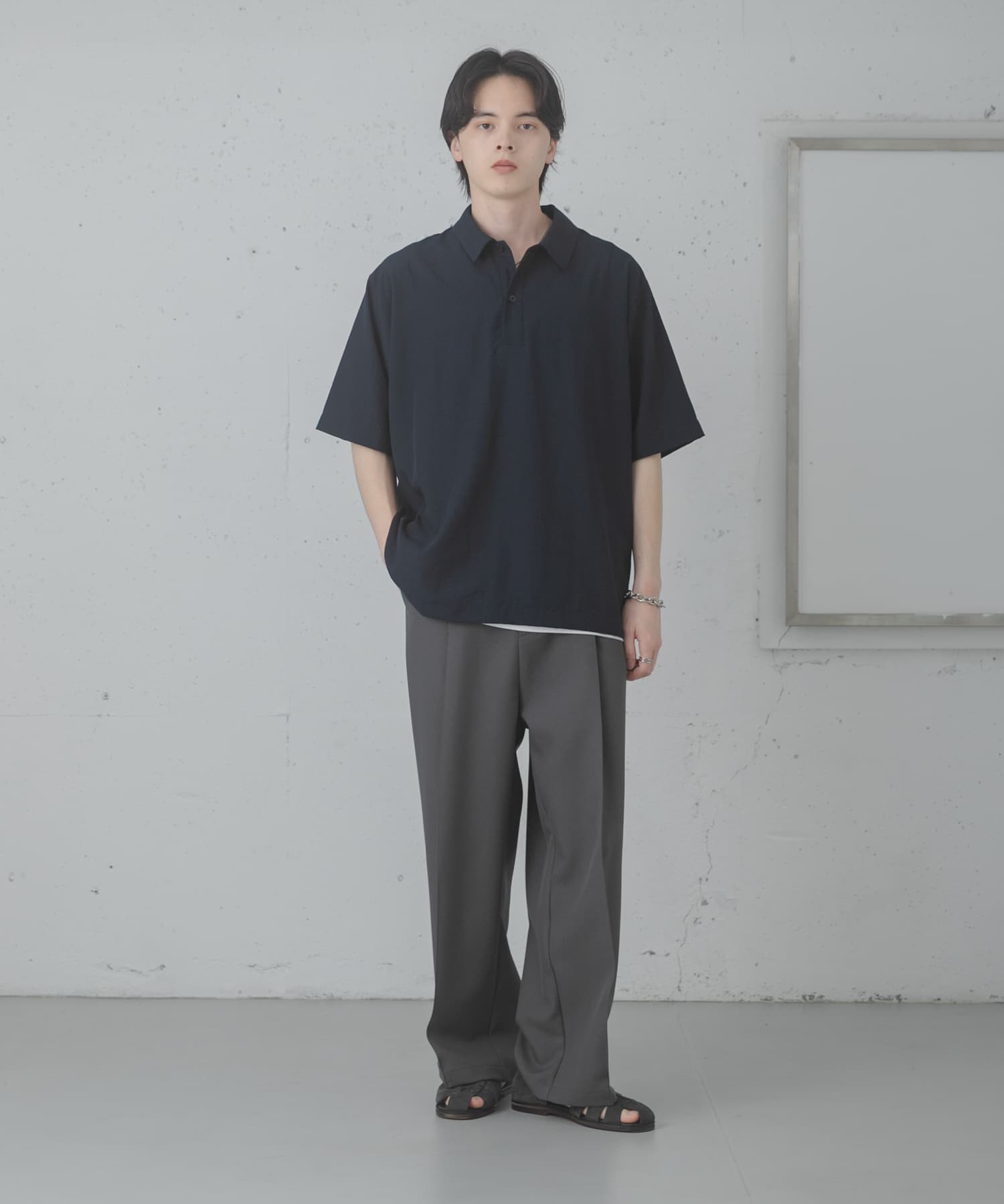 身長：173cm サイズ：L