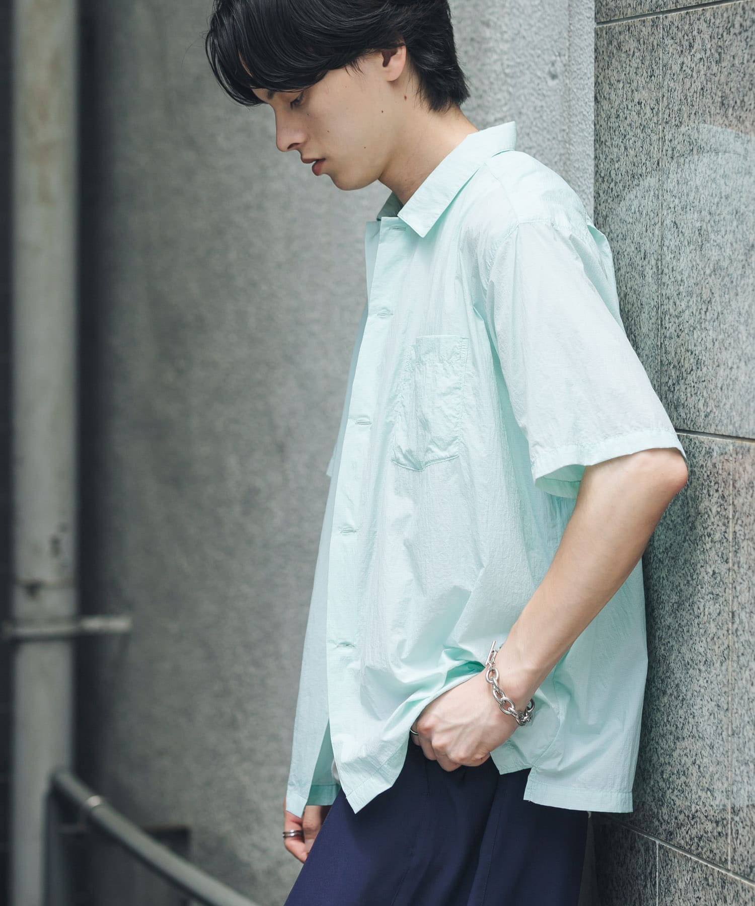 身長：173cm サイズ：L