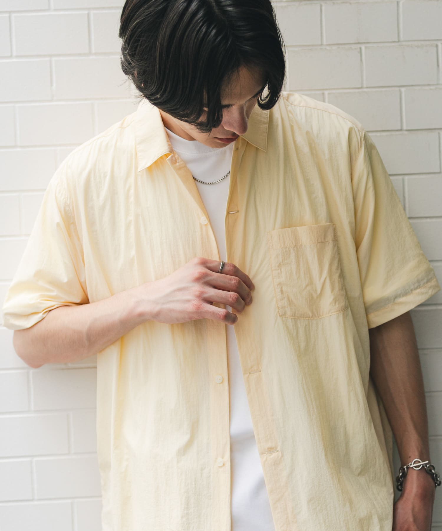身長：173cm サイズ：L
