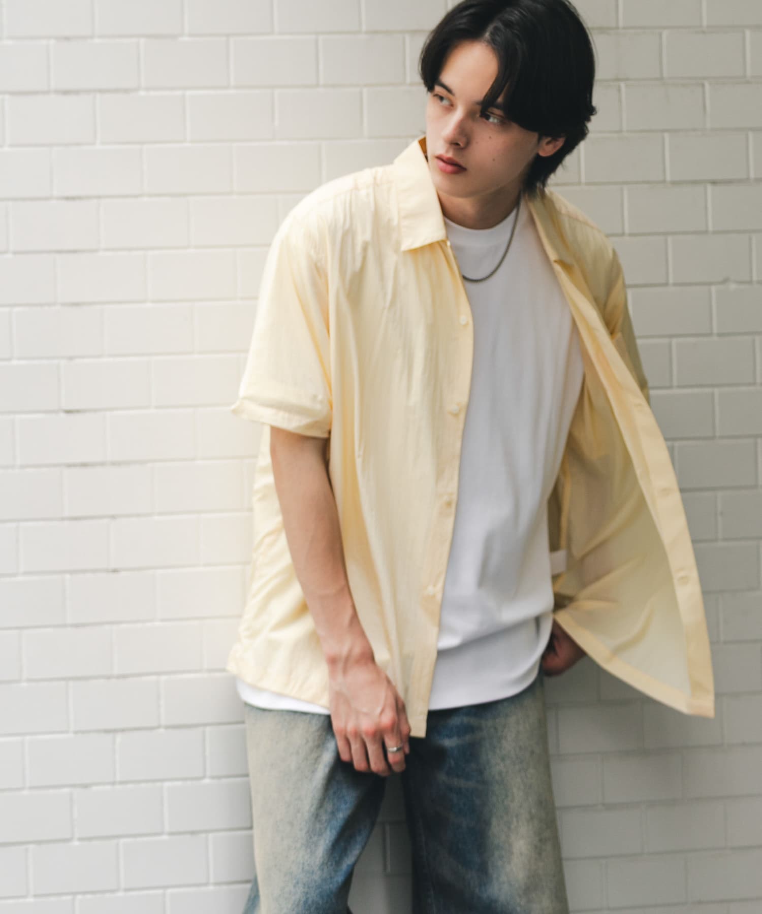 身長：173cm サイズ：L