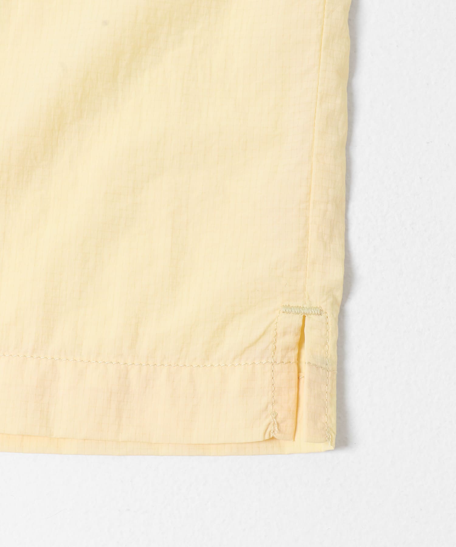 シアーリップショートスリーブシャツ YELLOW M