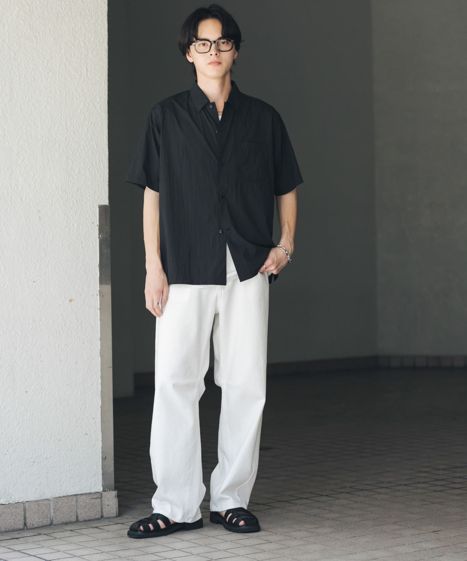 身長：173cm サイズ：L