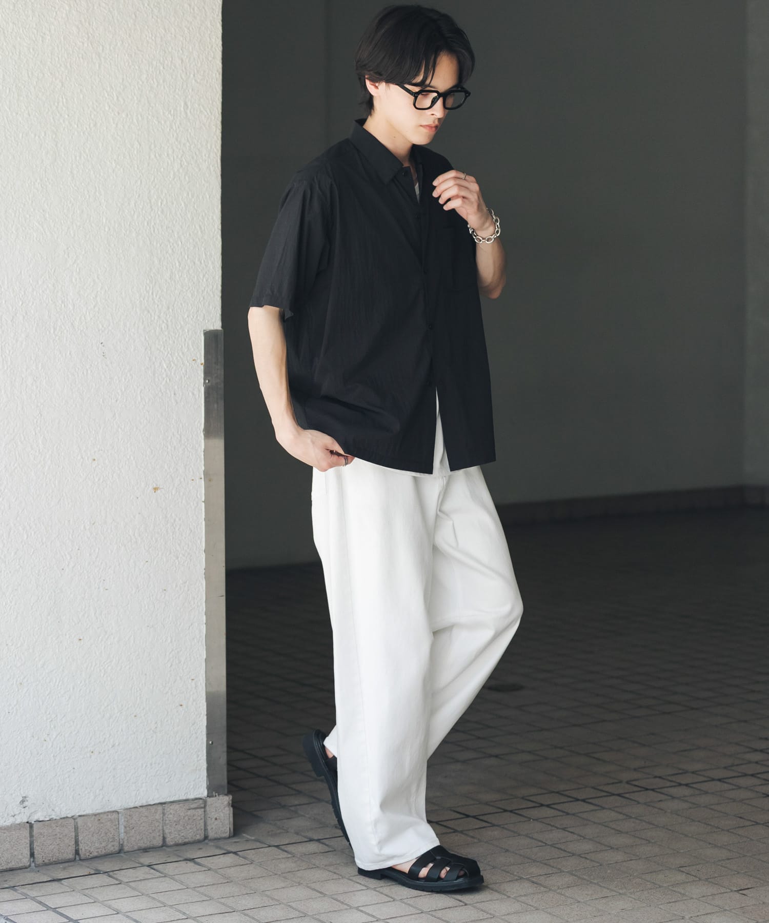 身長：173cm サイズ：L