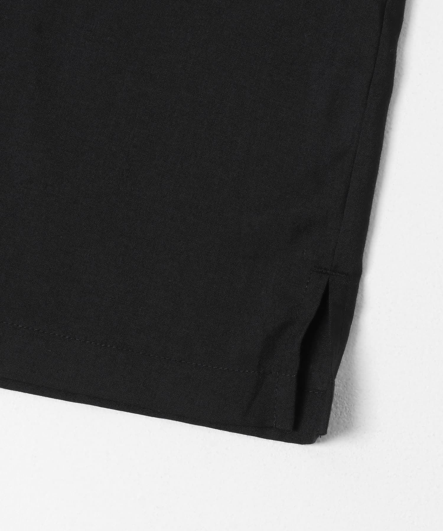『イージーケア』シアースキッパーショートスリーブシャツ BLACK M