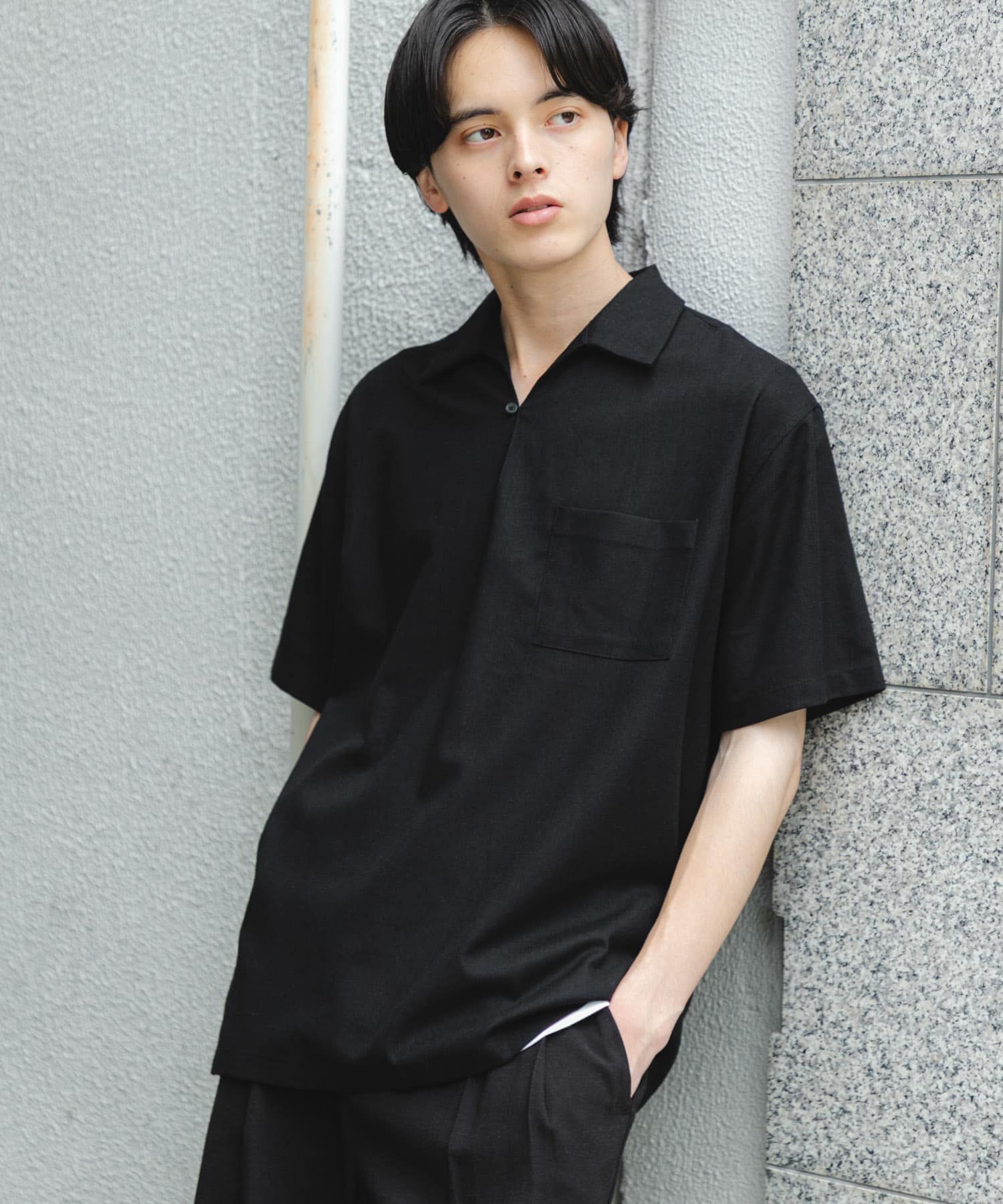 ネコツ様専用 A15 黒 FRAMeWORK 26SS フレンチリネン A15 新品