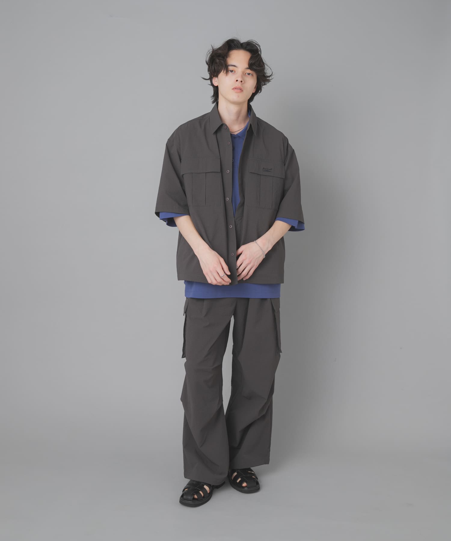 身長：173cm サイズ：L