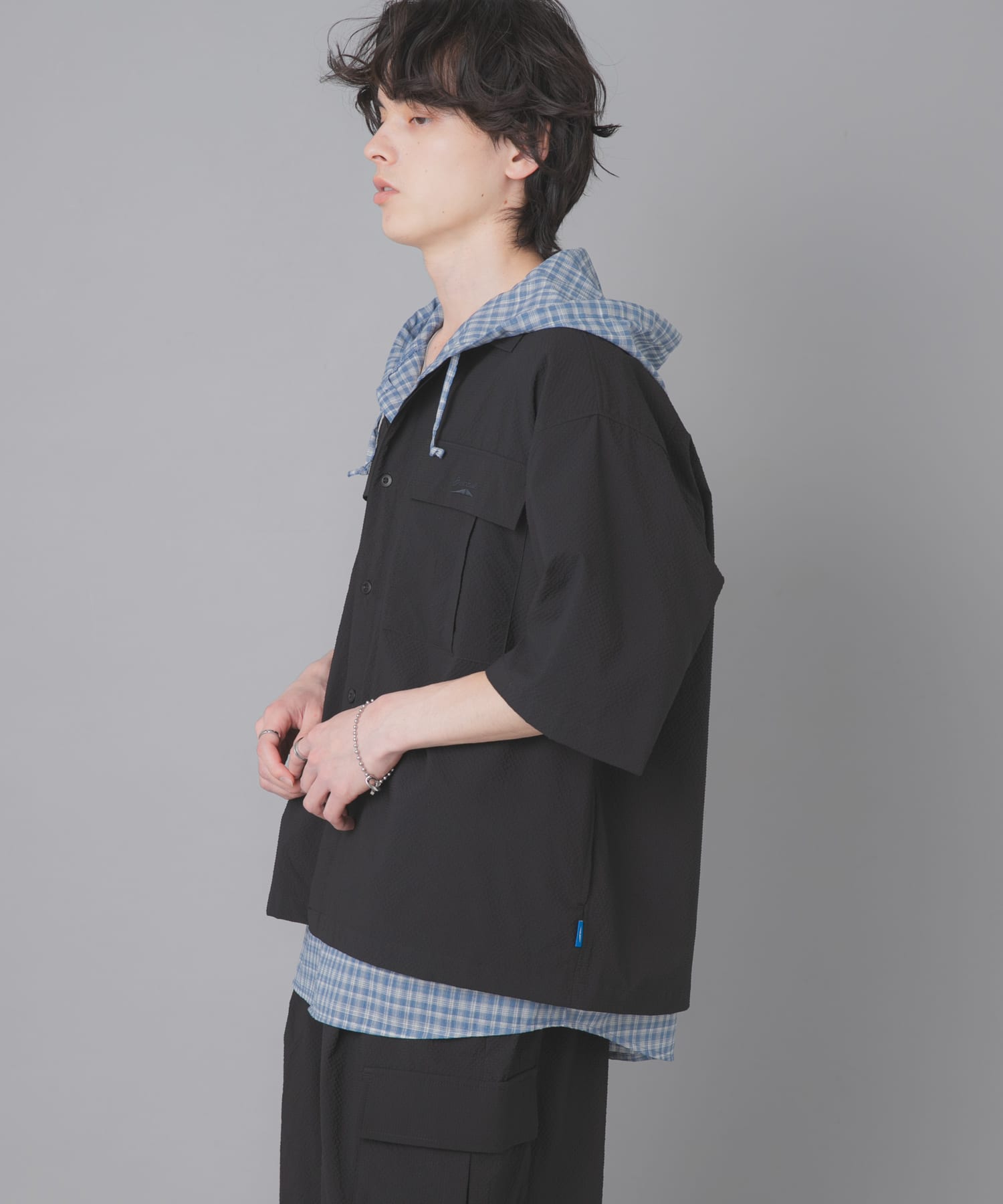 身長：173cm サイズ：L