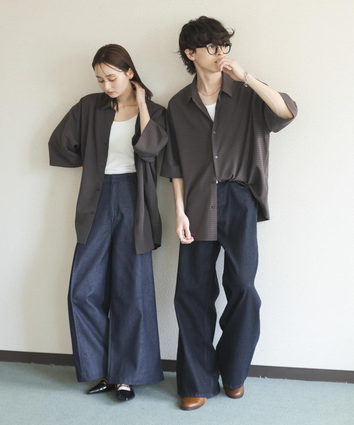 身長：169cm サイズ：M, 身長：173cm サイズ：L