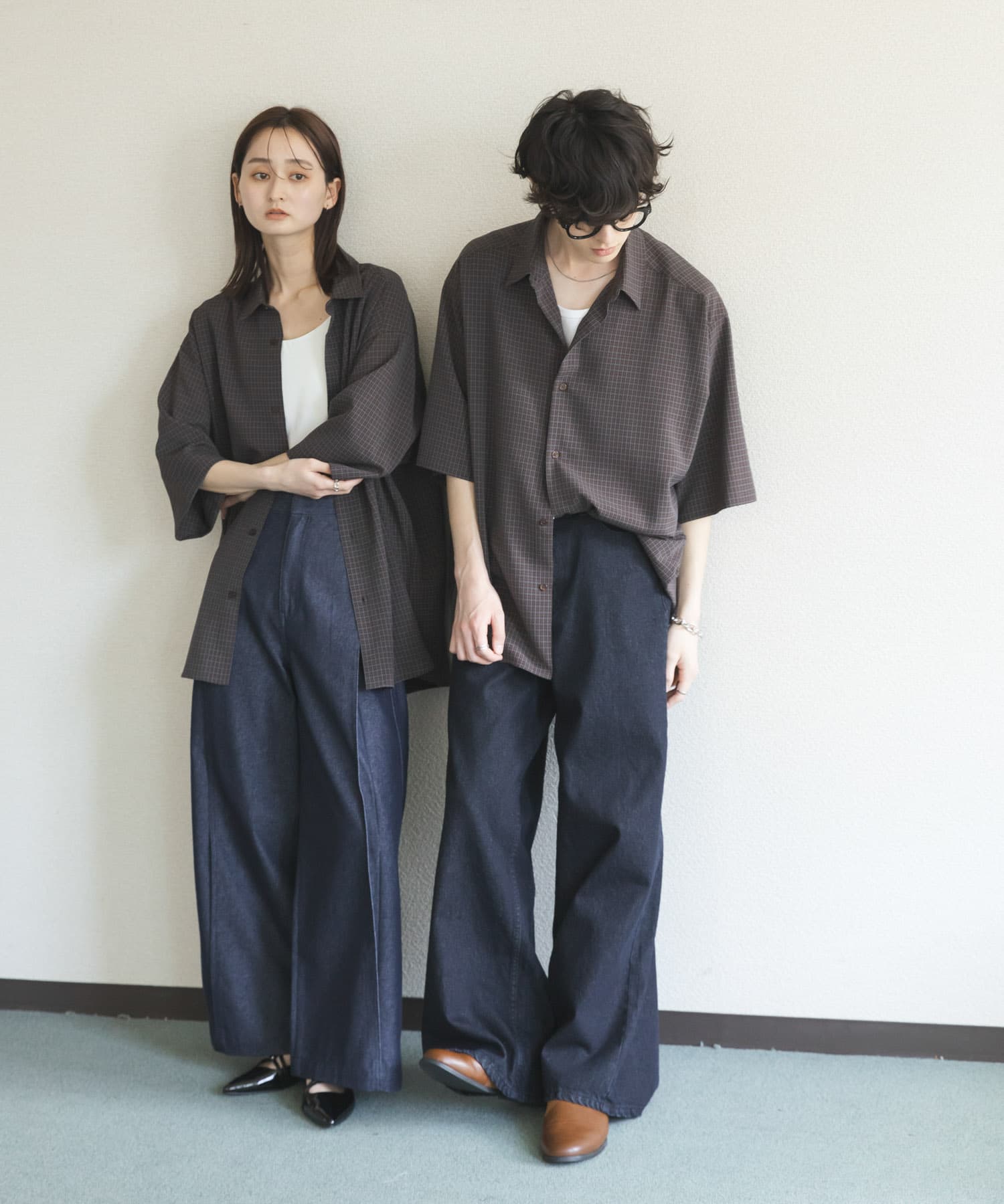 身長：169cm サイズ：M, 身長：173cm サイズ：L