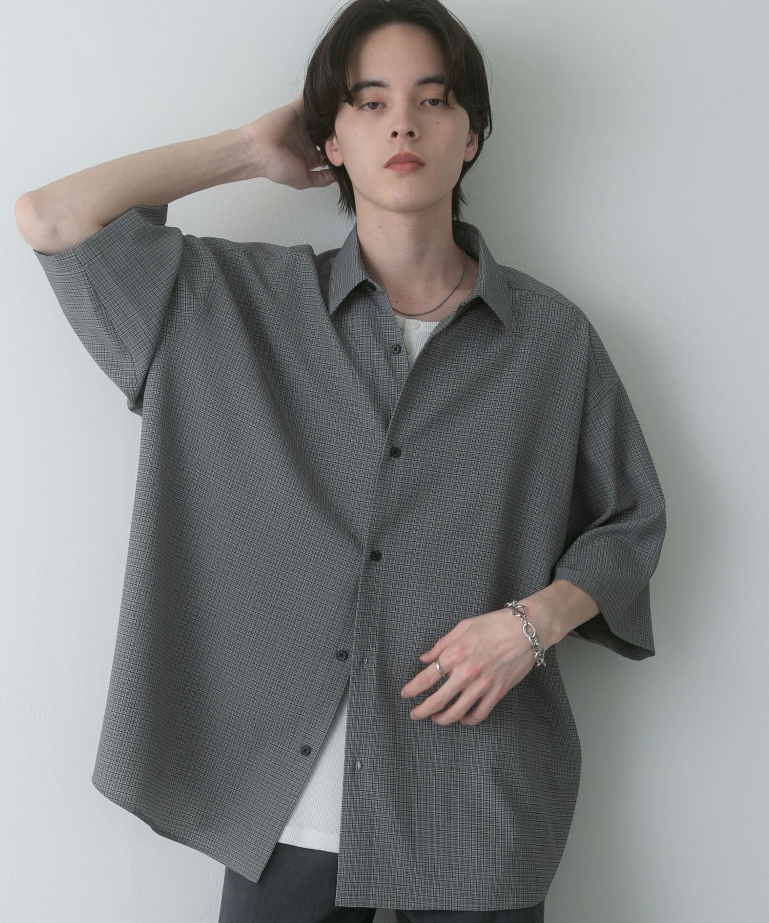 身長：173cm サイズ：L