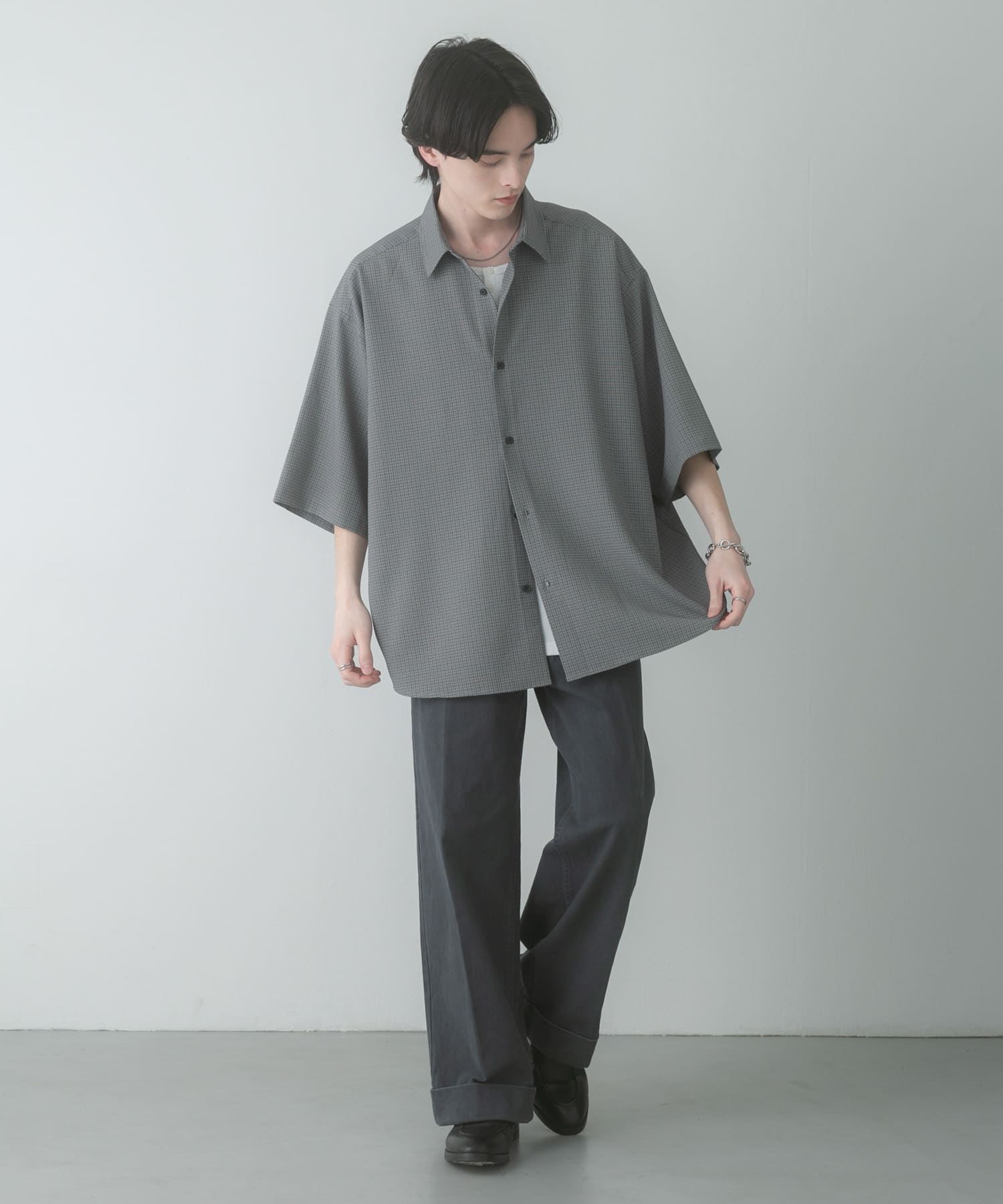 身長：173cm サイズ：L