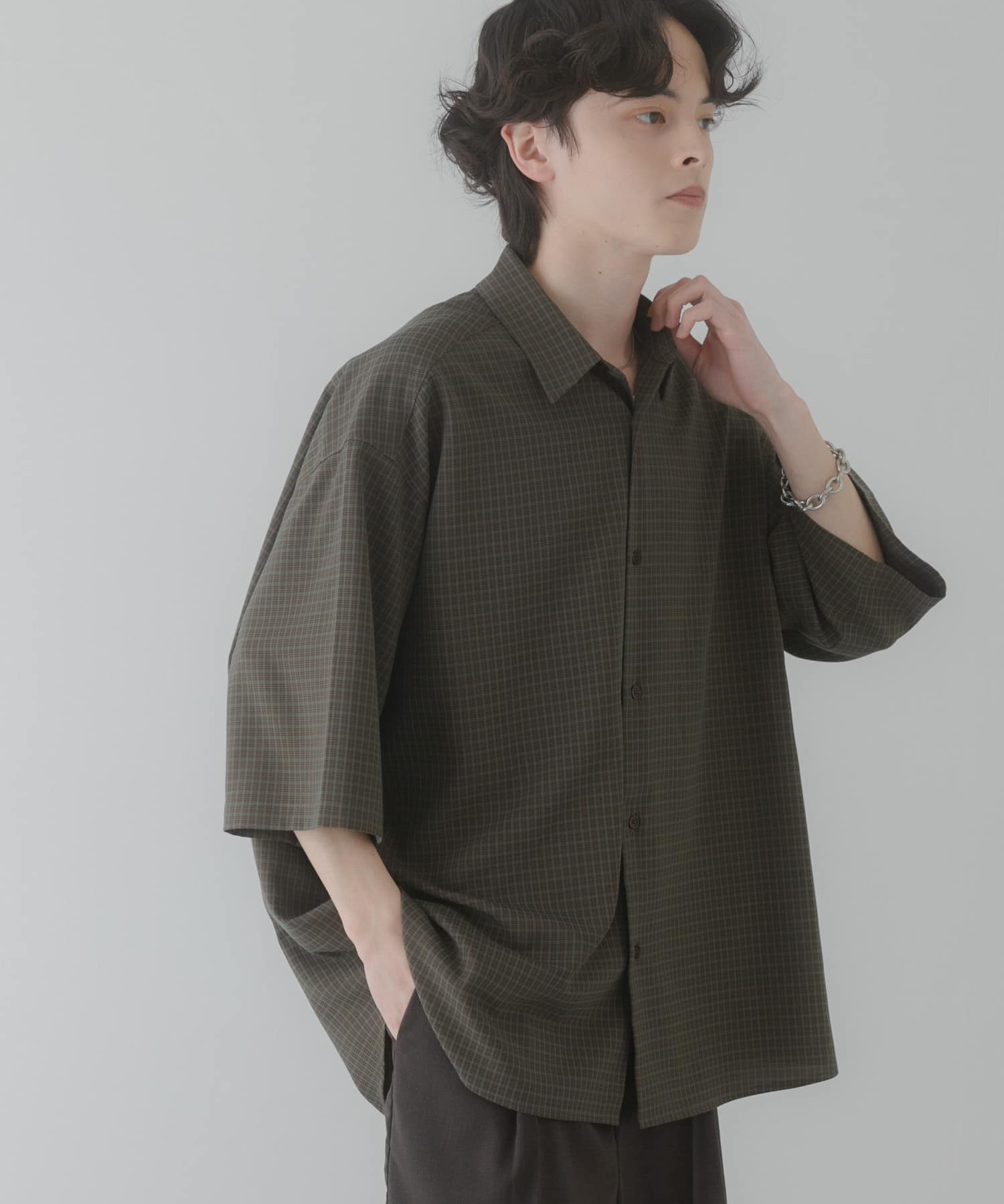 身長：173cm サイズ：L