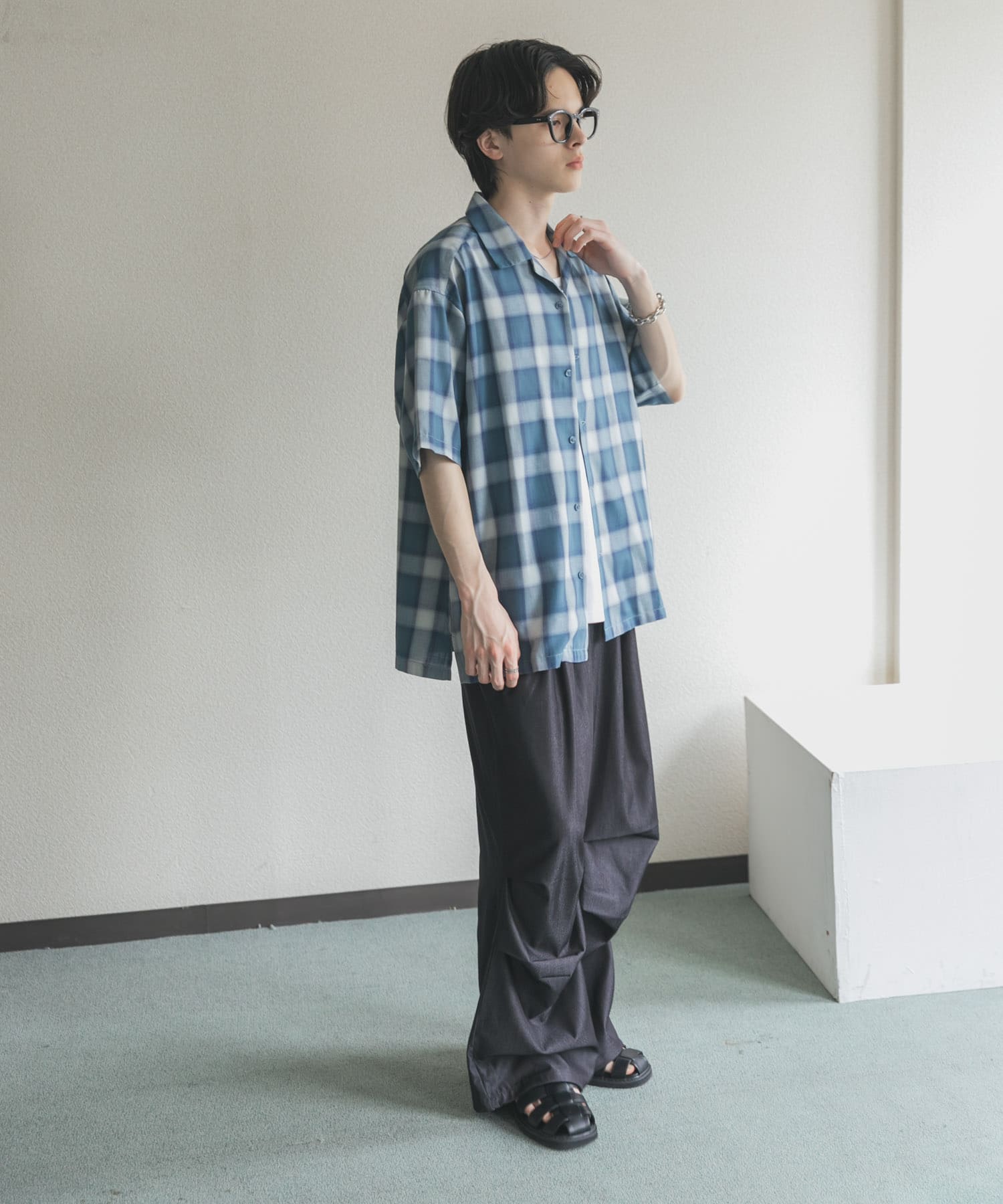 身長：173cm サイズ：L