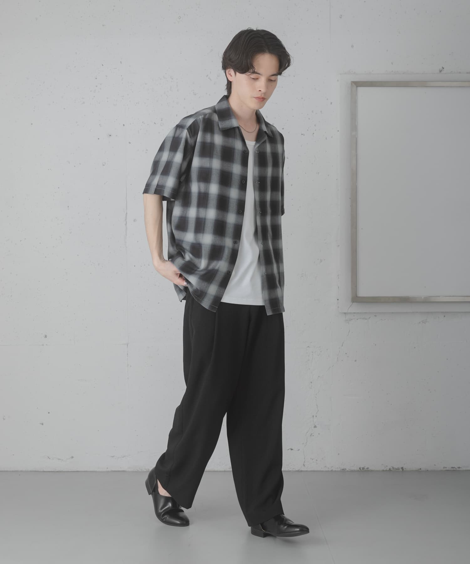 身長：173cm サイズ：L