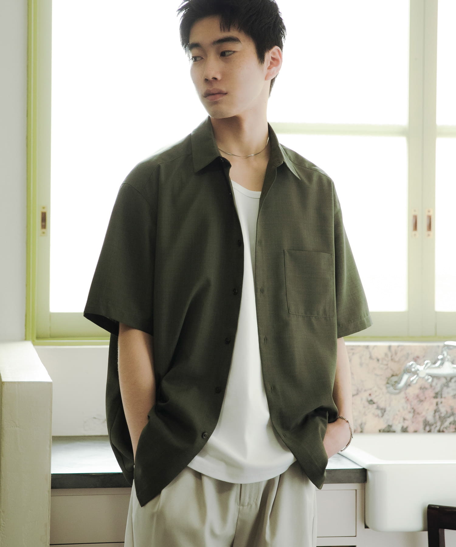 身長：181cm サイズ：L