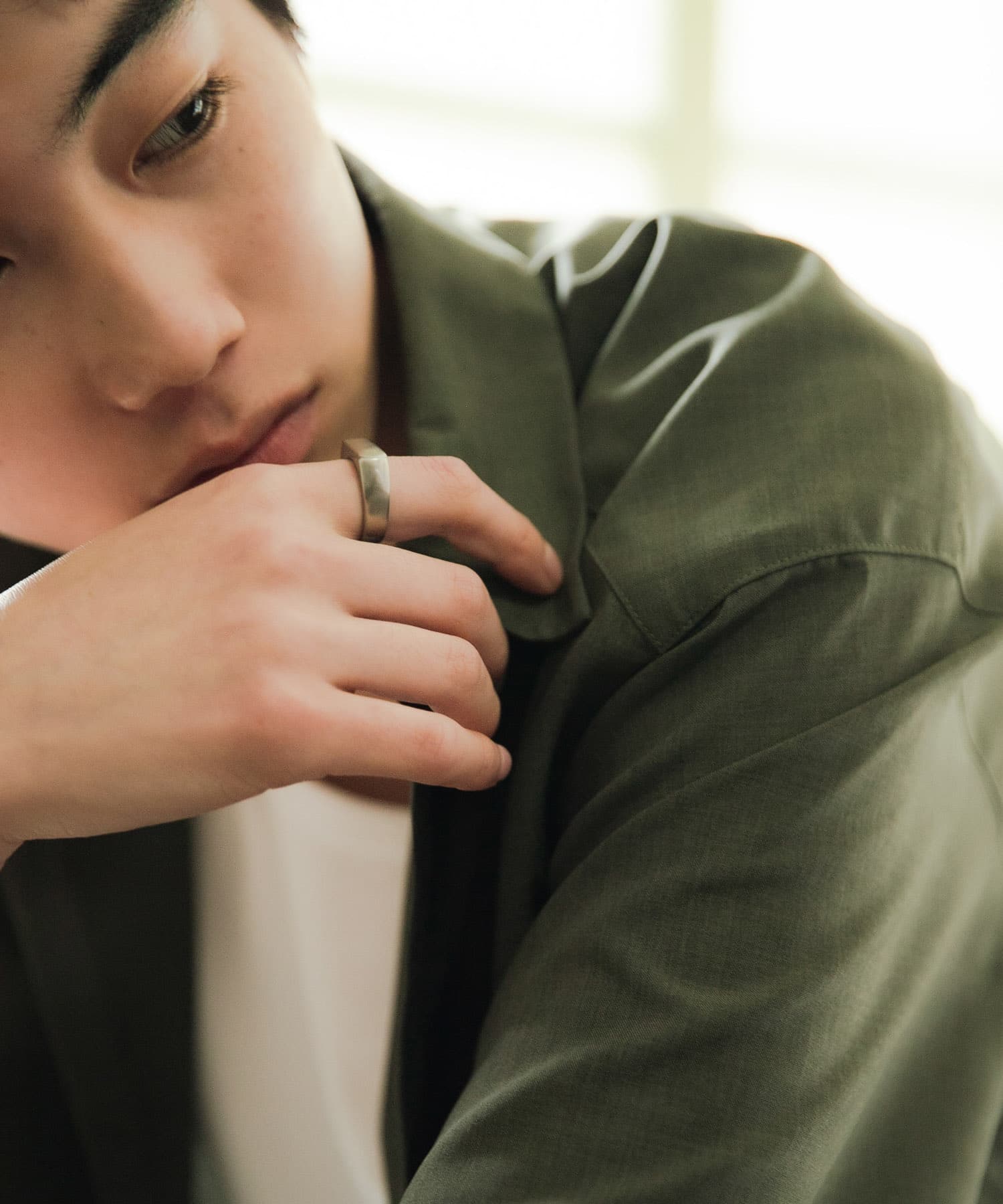 身長：181cm サイズ：L