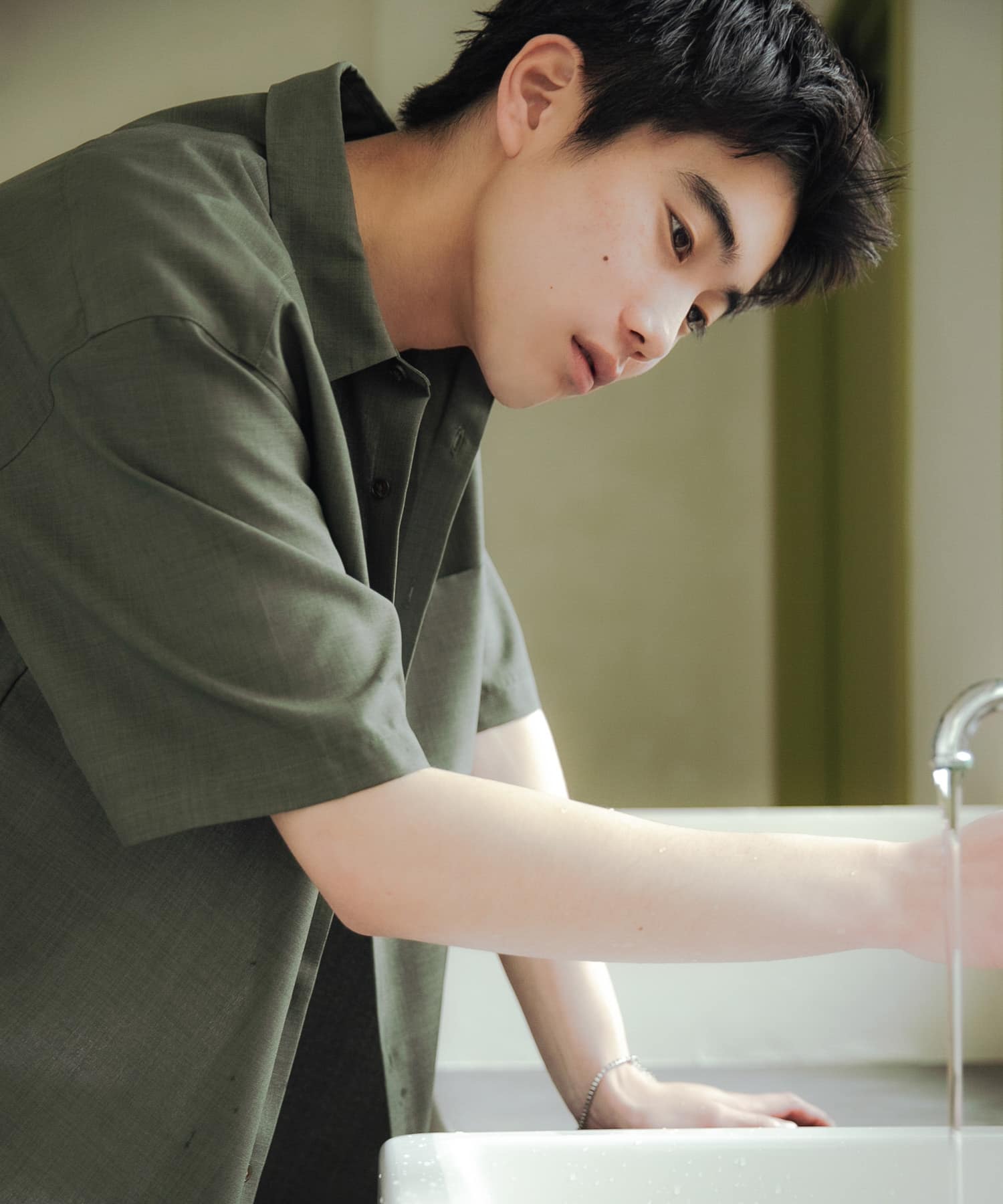 身長：181cm サイズ：L