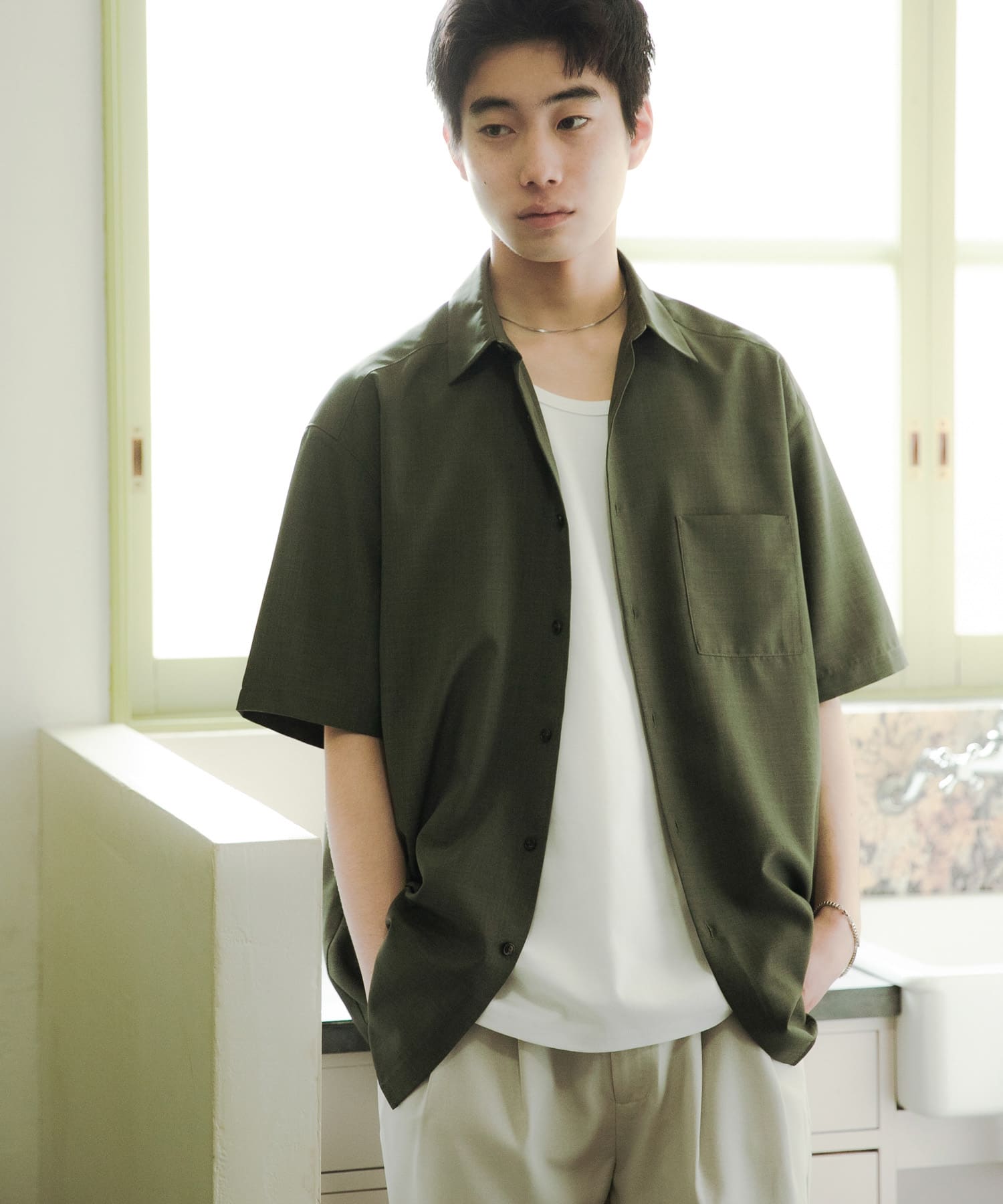 身長：181cm サイズ：L