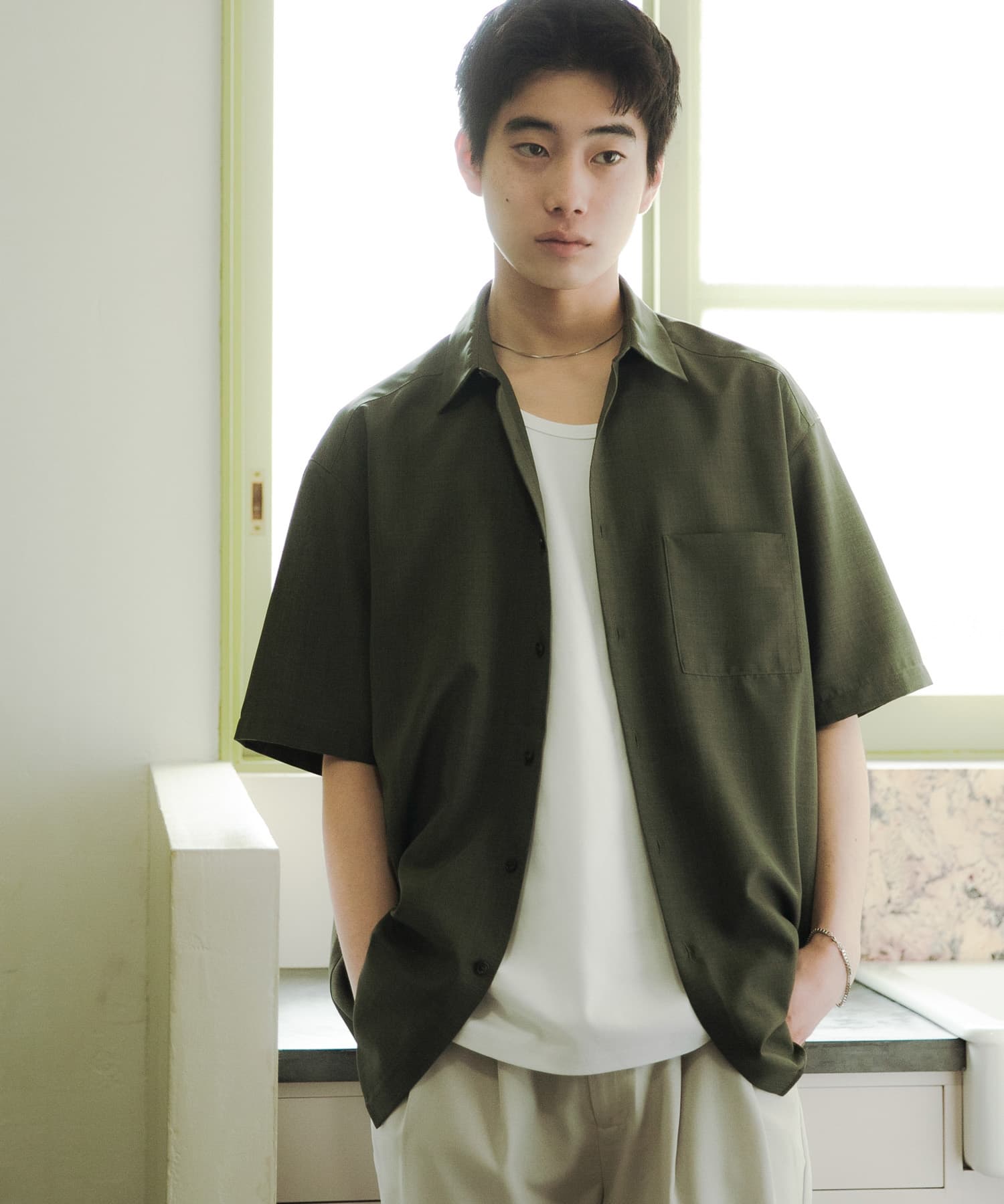 身長：181cm サイズ：L