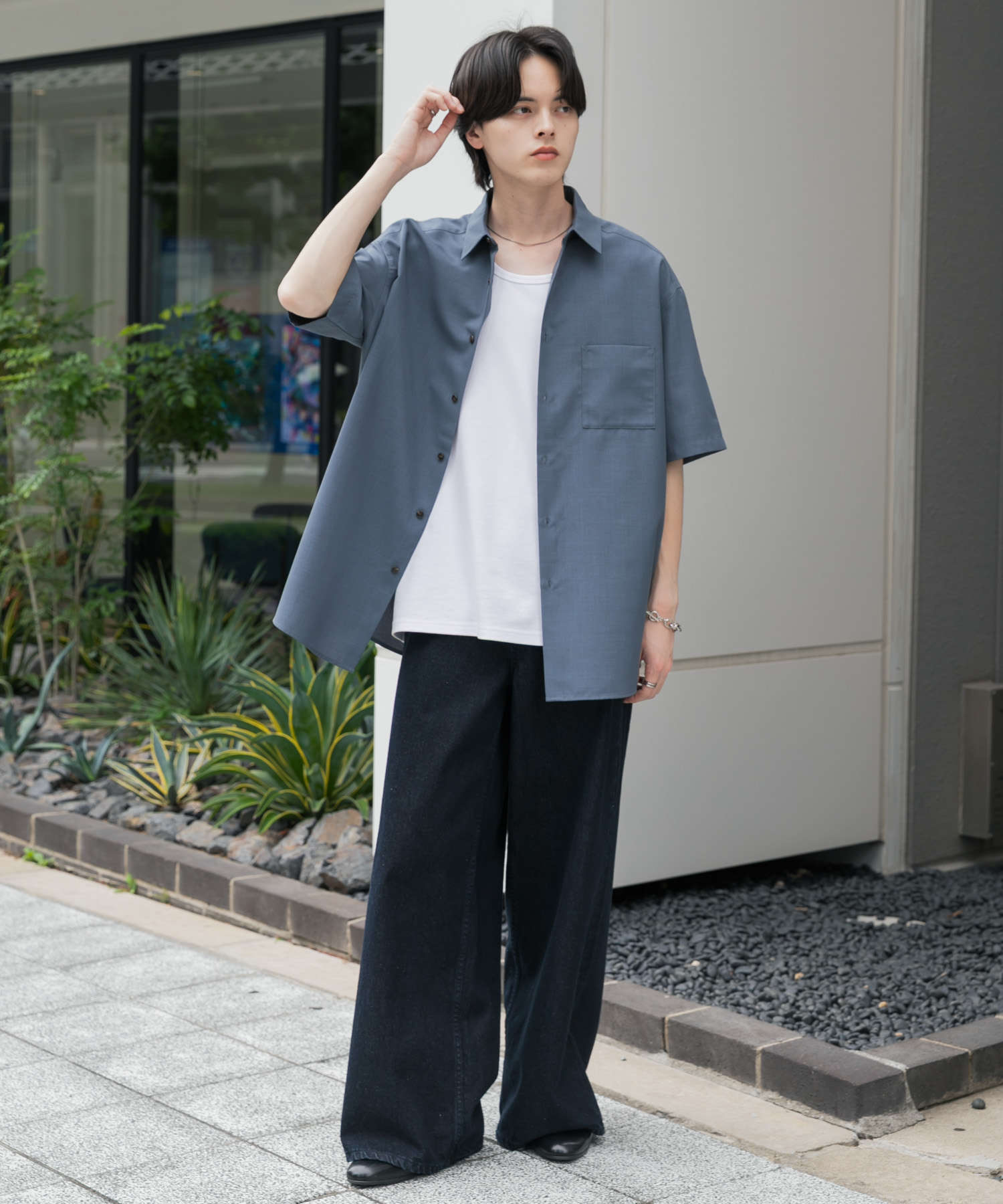 身長：173cm サイズ：L