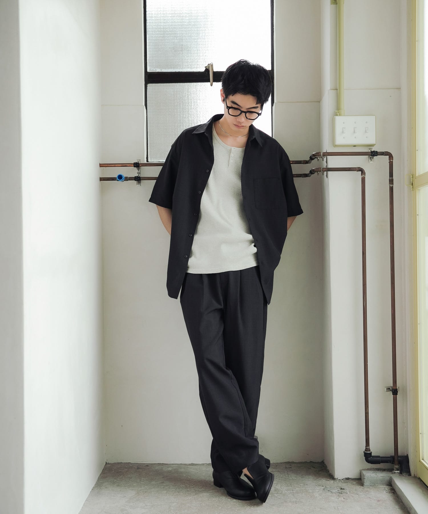 身長：181cm サイズ：L