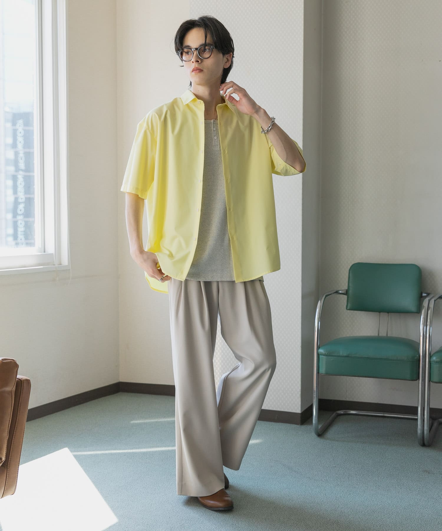 身長：173cm サイズ：L