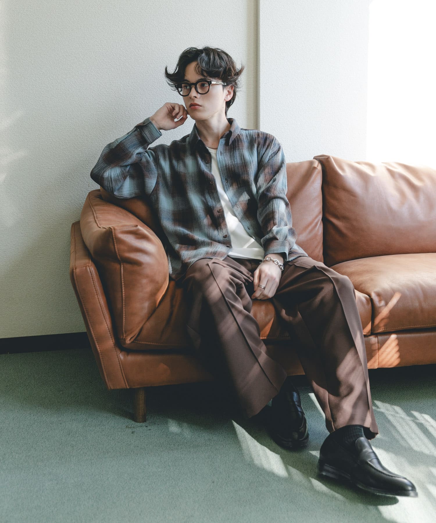 身長：173cm サイズ：L