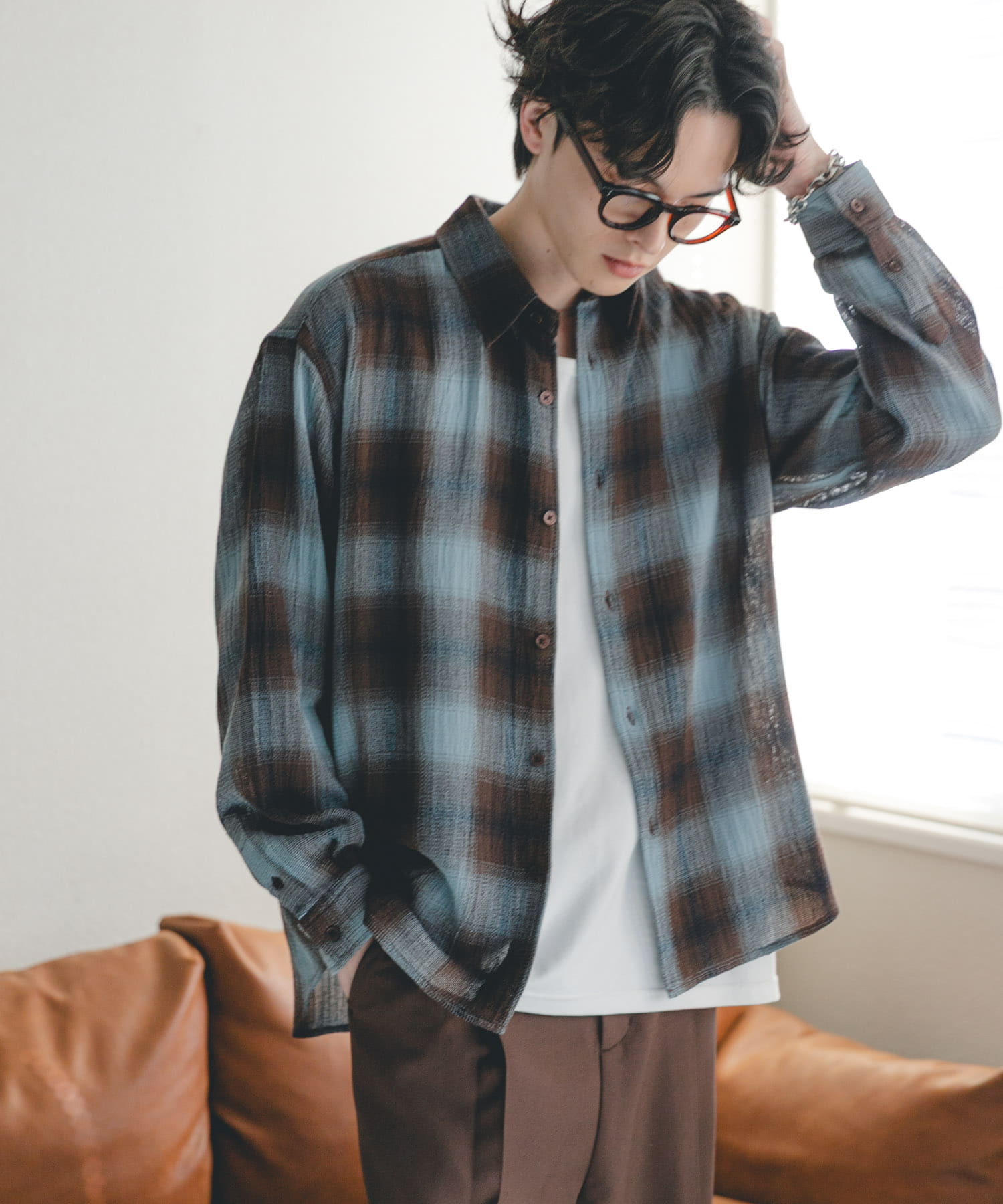 身長：173cm サイズ：L