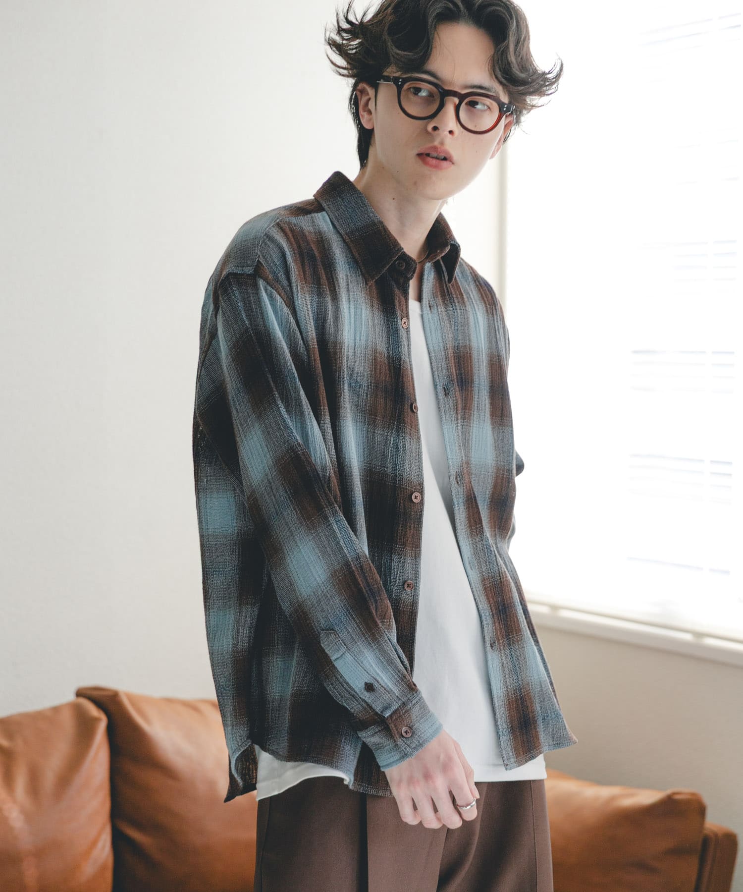 身長：173cm サイズ：L