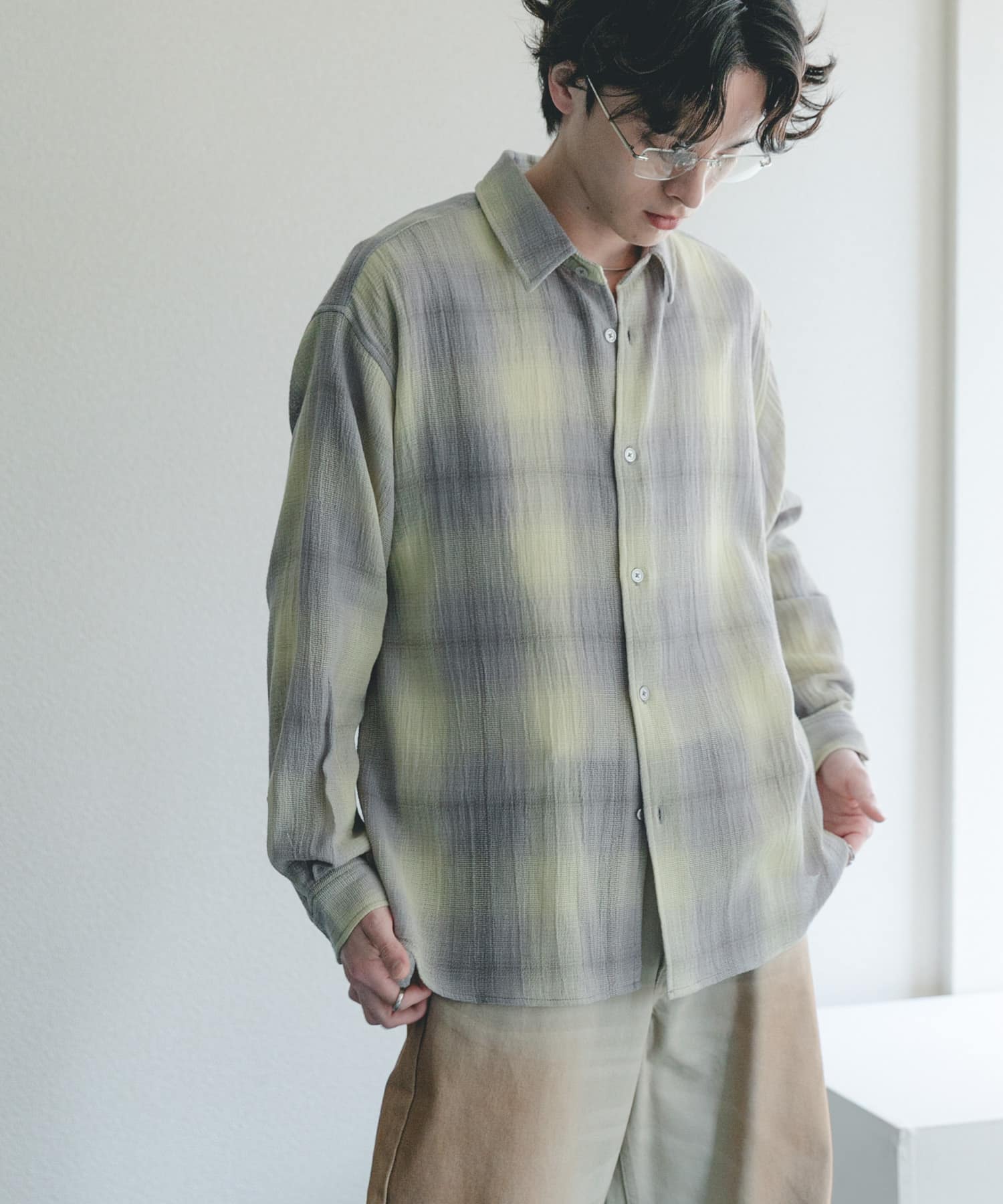 身長：173cm サイズ：L