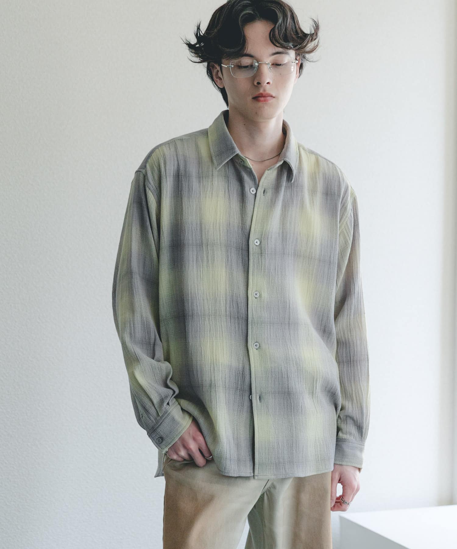 身長：173cm サイズ：L