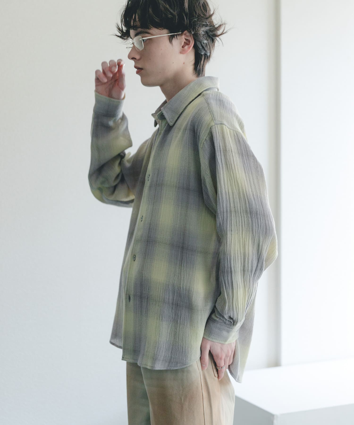 身長：173cm サイズ：L