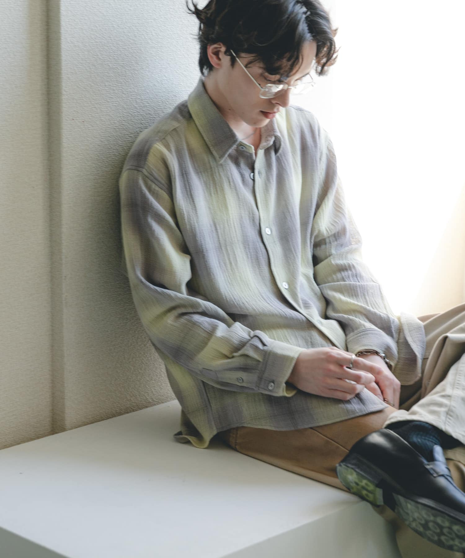 身長：173cm サイズ：L