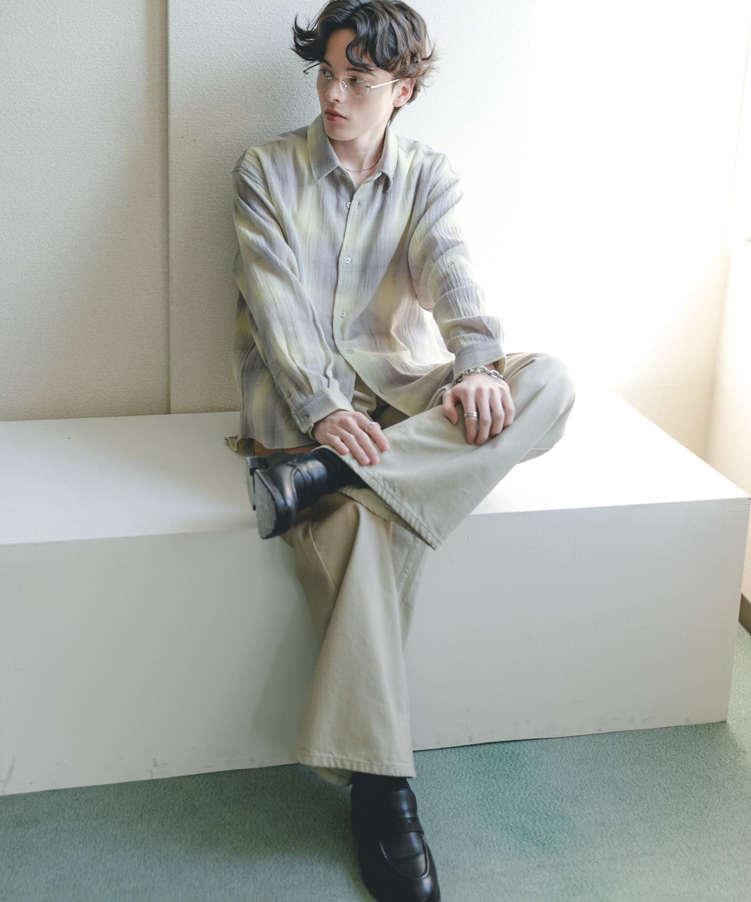 身長：173cm サイズ：L