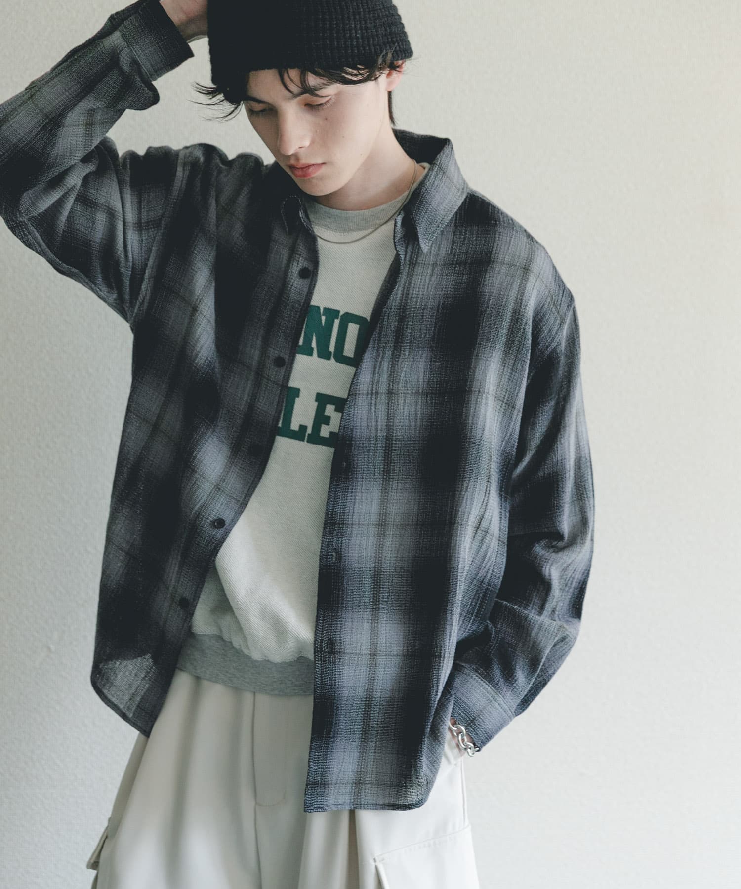 身長：173cm サイズ：L