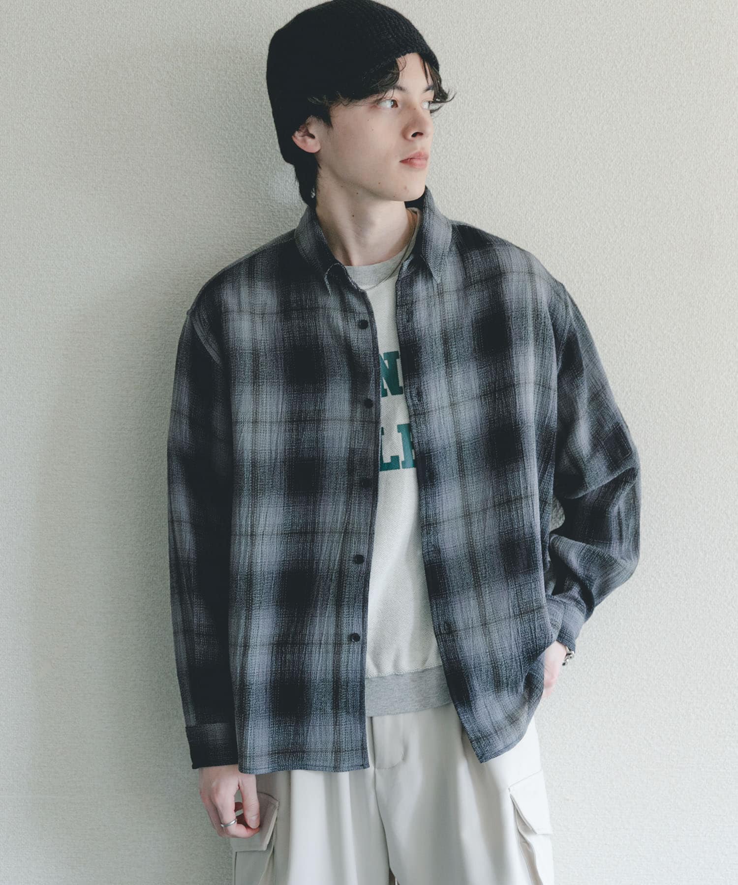 身長：173cm サイズ：L