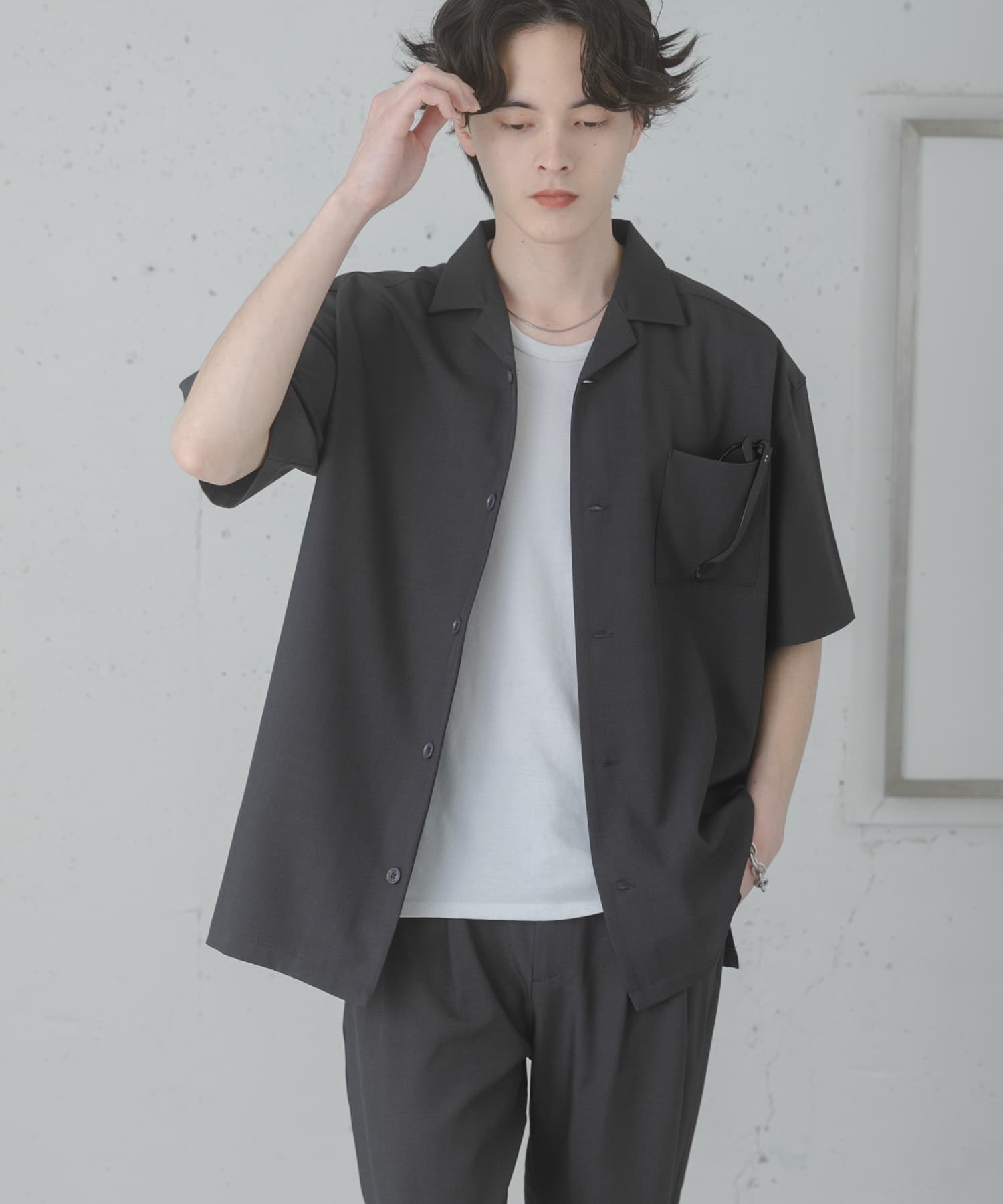 身長：173cm サイズ：L