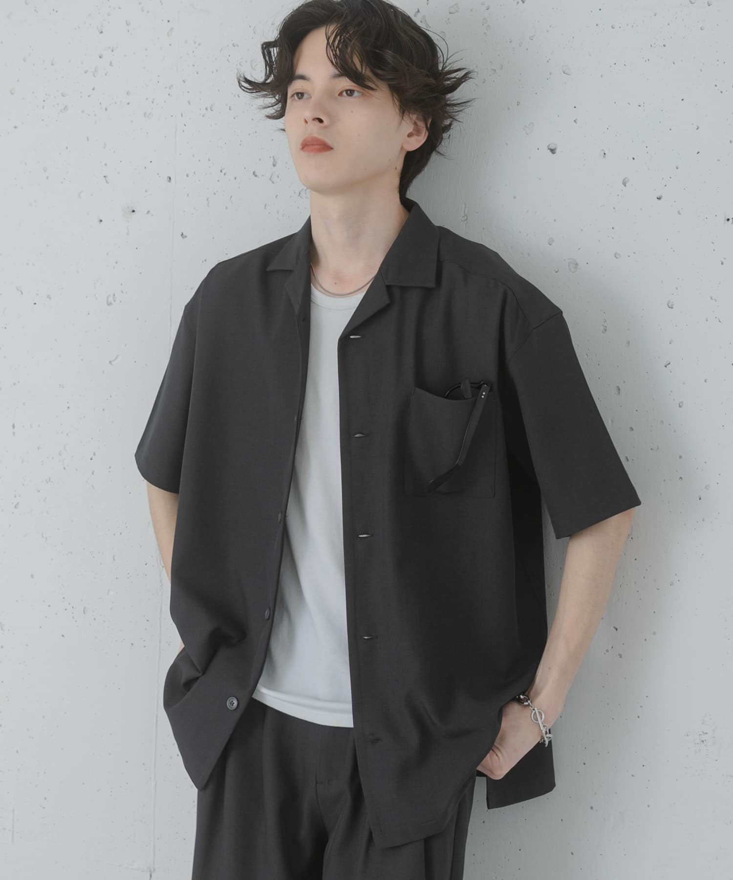 身長：173cm サイズ：L