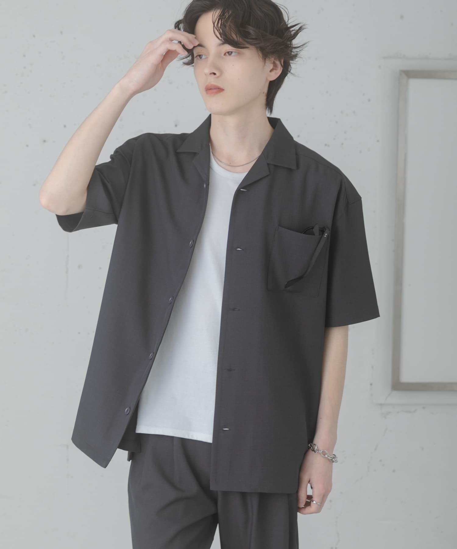 身長：173cm サイズ：L