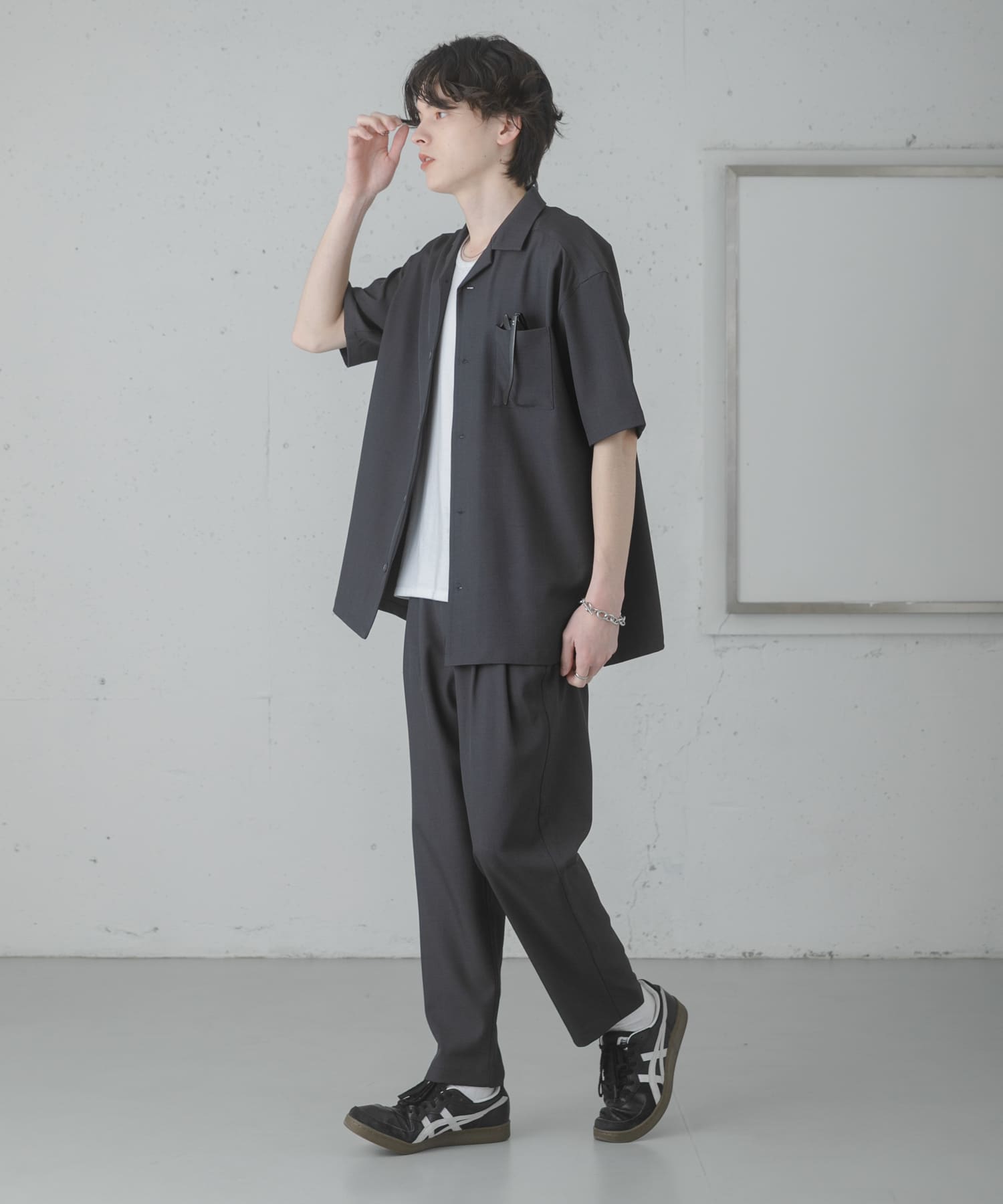 身長：173cm サイズ：L